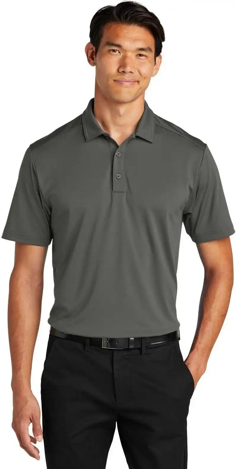 Port Authority K864 c Free Snag Proof Polo Grey Steel