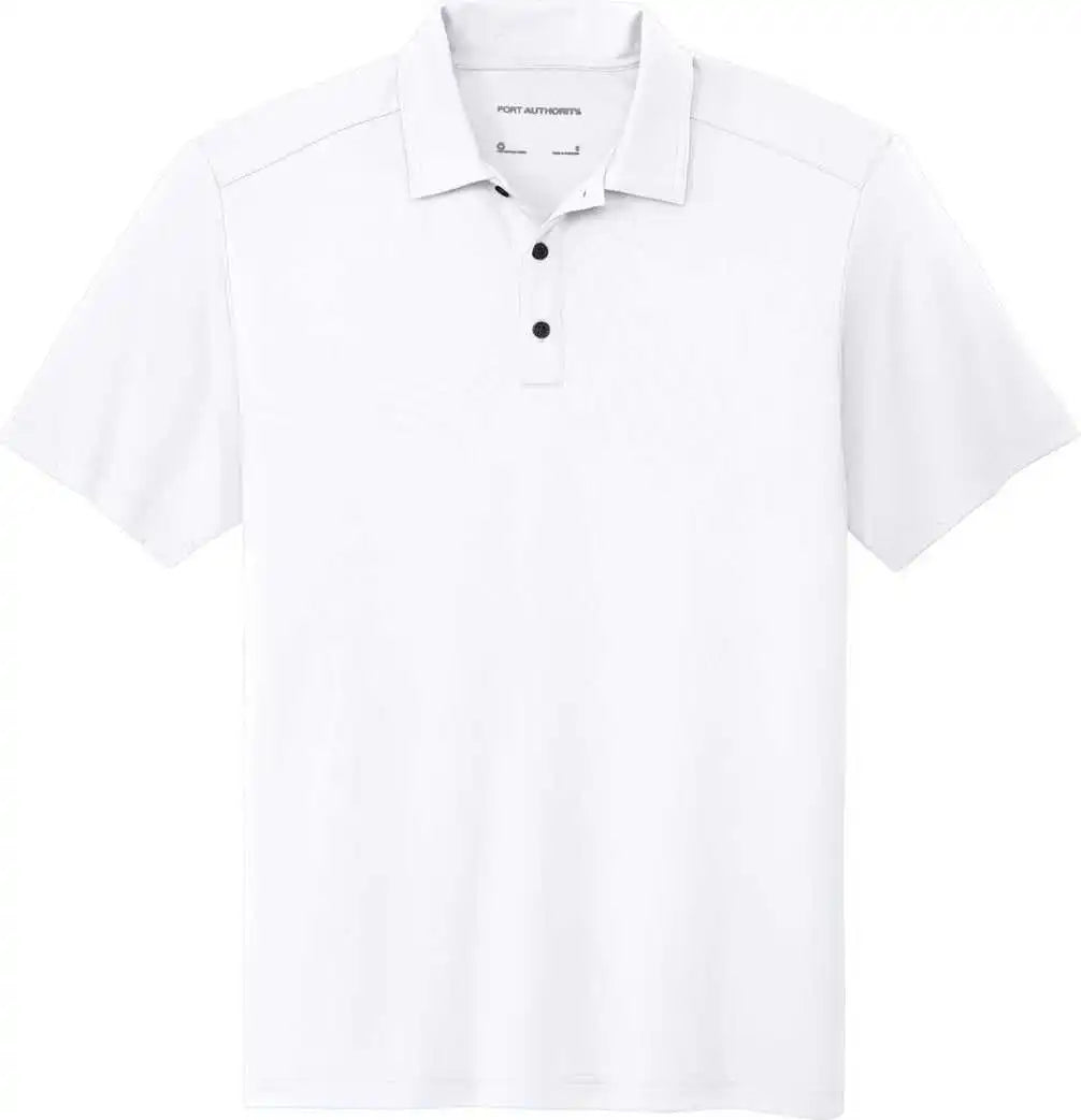 Port Authority K864 c Free Snag Proof Polo White