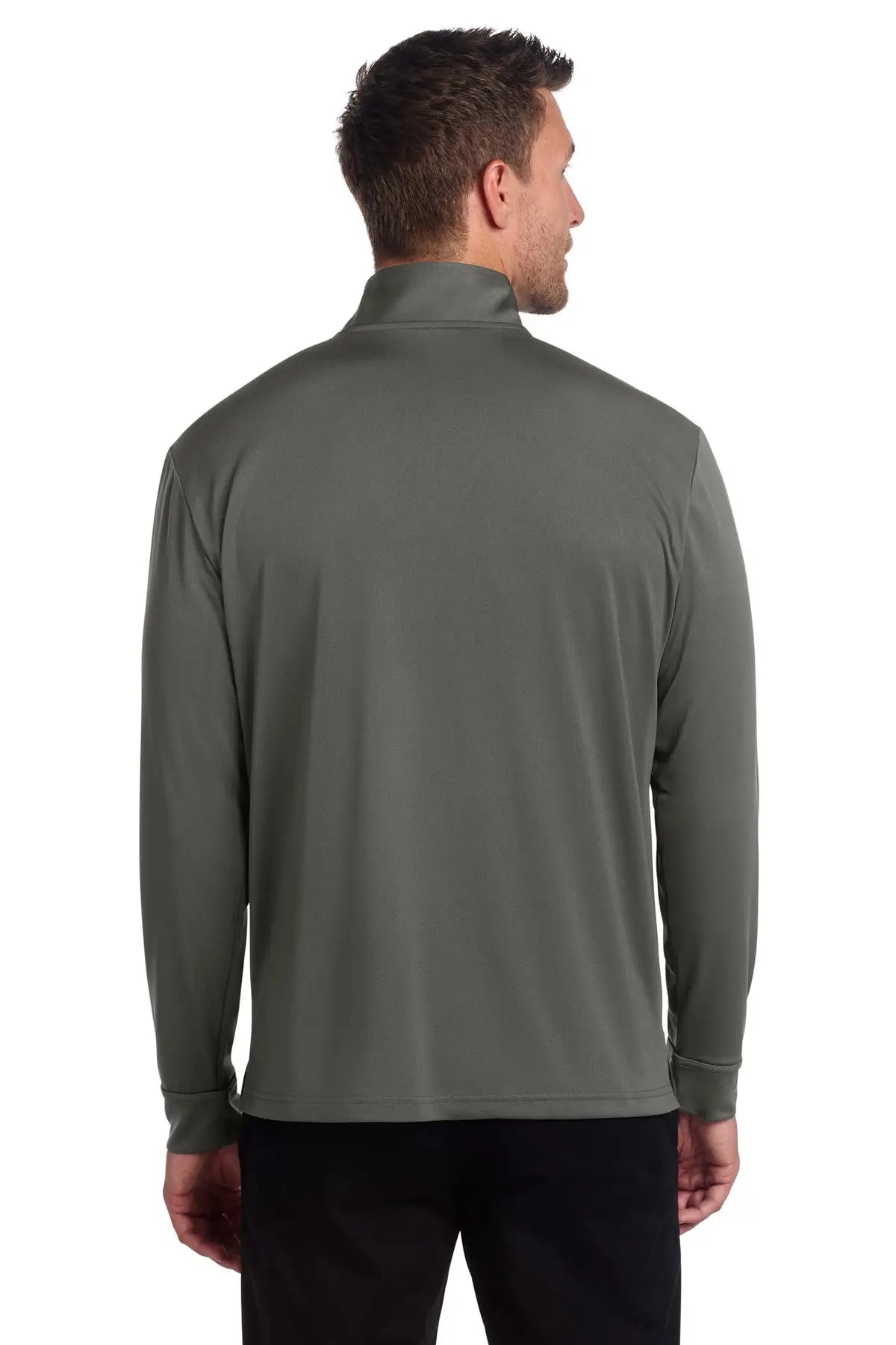 Port Authority K865 C-free Snag-proof 1/4-zip - Gray Steel