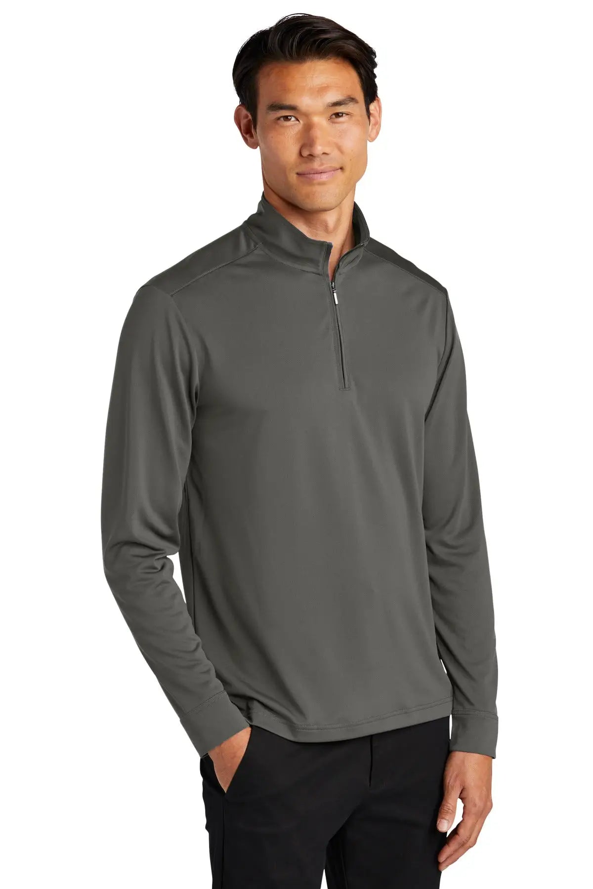 Port Authority K865 C-free Snag-proof 1/4-zip - Gray Steel