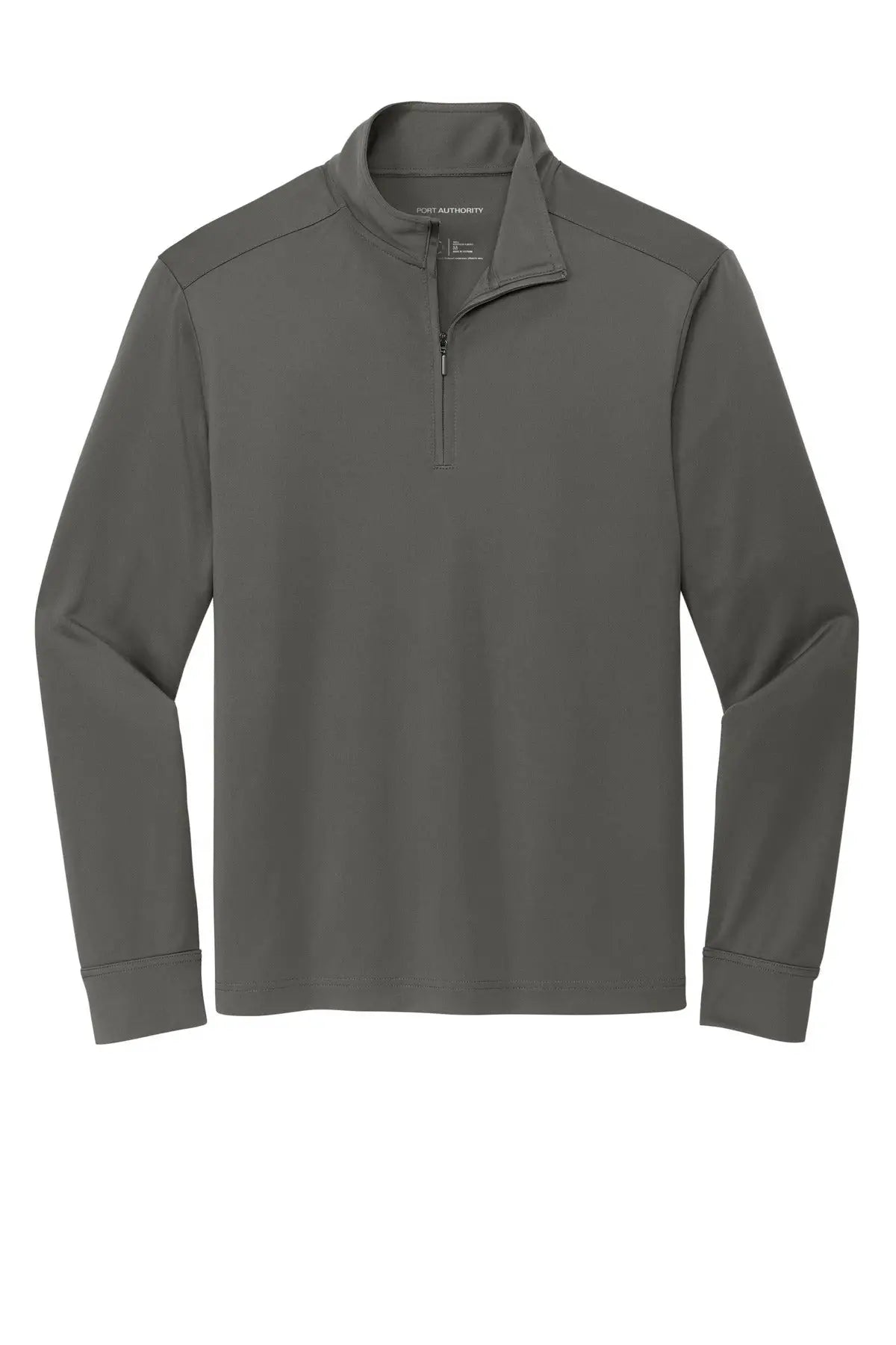 Port Authority K865 C-free Snag-proof 1/4-zip - Gray Steel