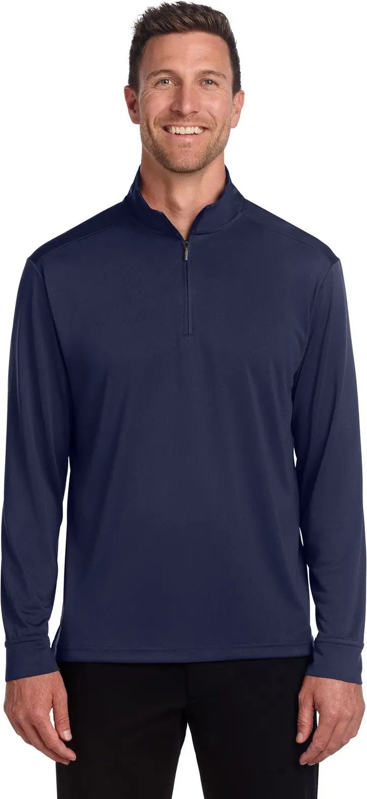Port Authority K865 C-free Snag-proof 1/4-zip - True Navy - Adult Xs