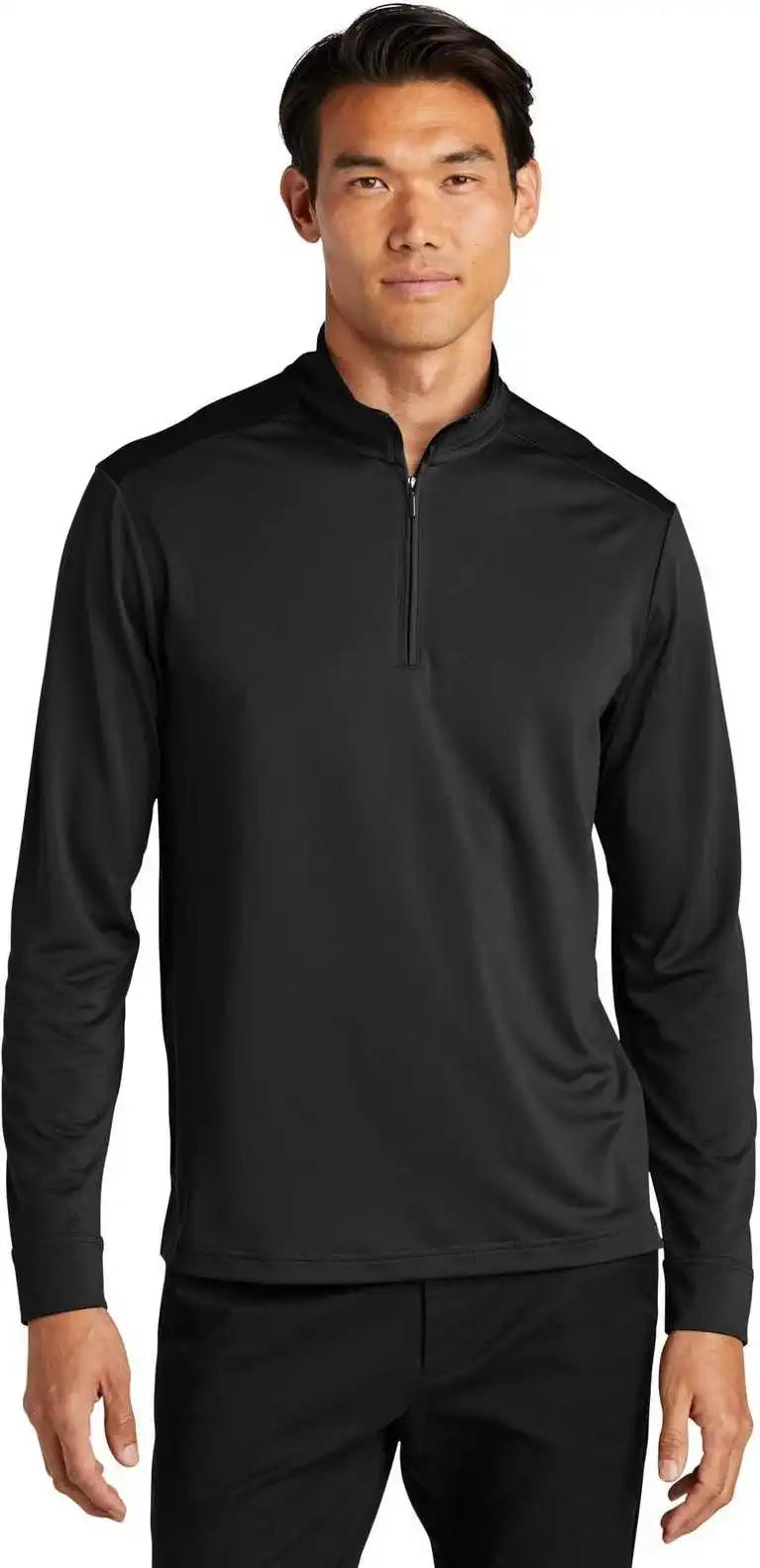 Port Authority K865 c Free Snag Proof 14 Zip Deep Black / Adult l