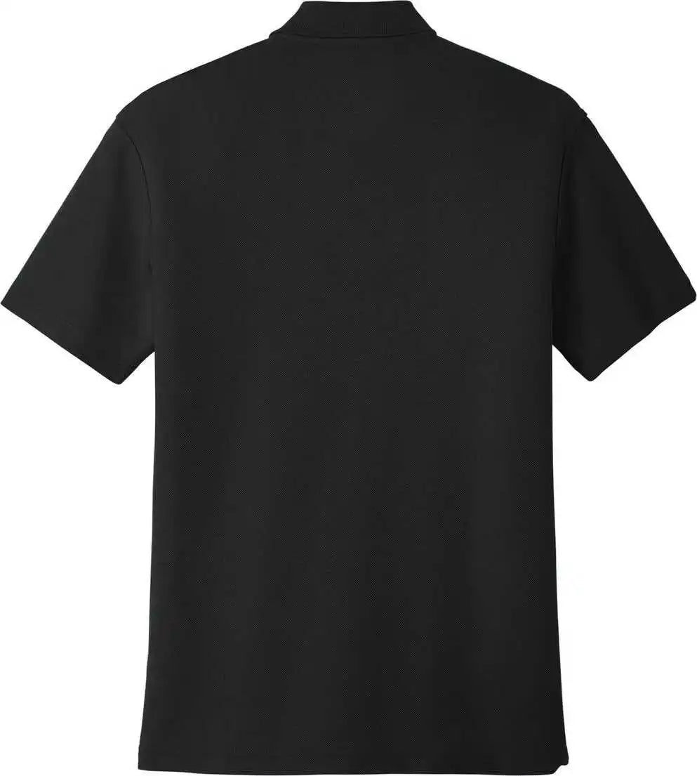 Port Authority K867 C-free Cotton Blend Pique Polo - Black