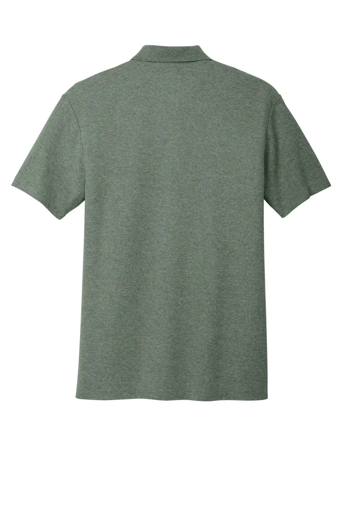 Port Authority K867 C-free Cotton Blend Pique Polo - Dark Green Heather