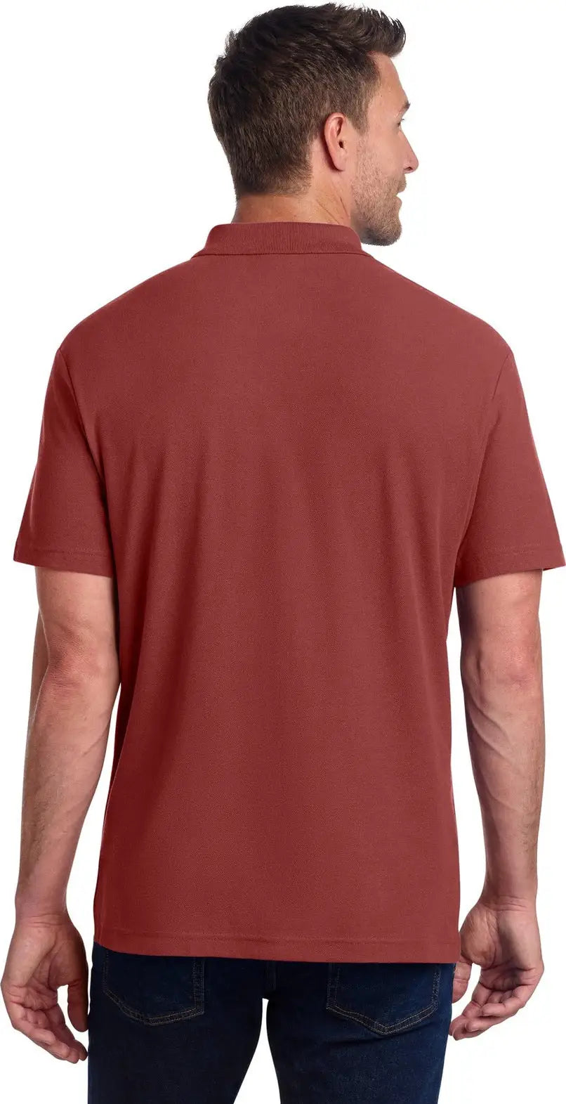 Port Authority K867 C-free Cotton Blend Pique Polo - Garnet