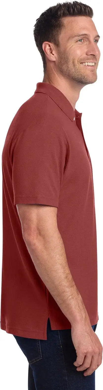 Port Authority K867 C-free Cotton Blend Pique Polo - Garnet
