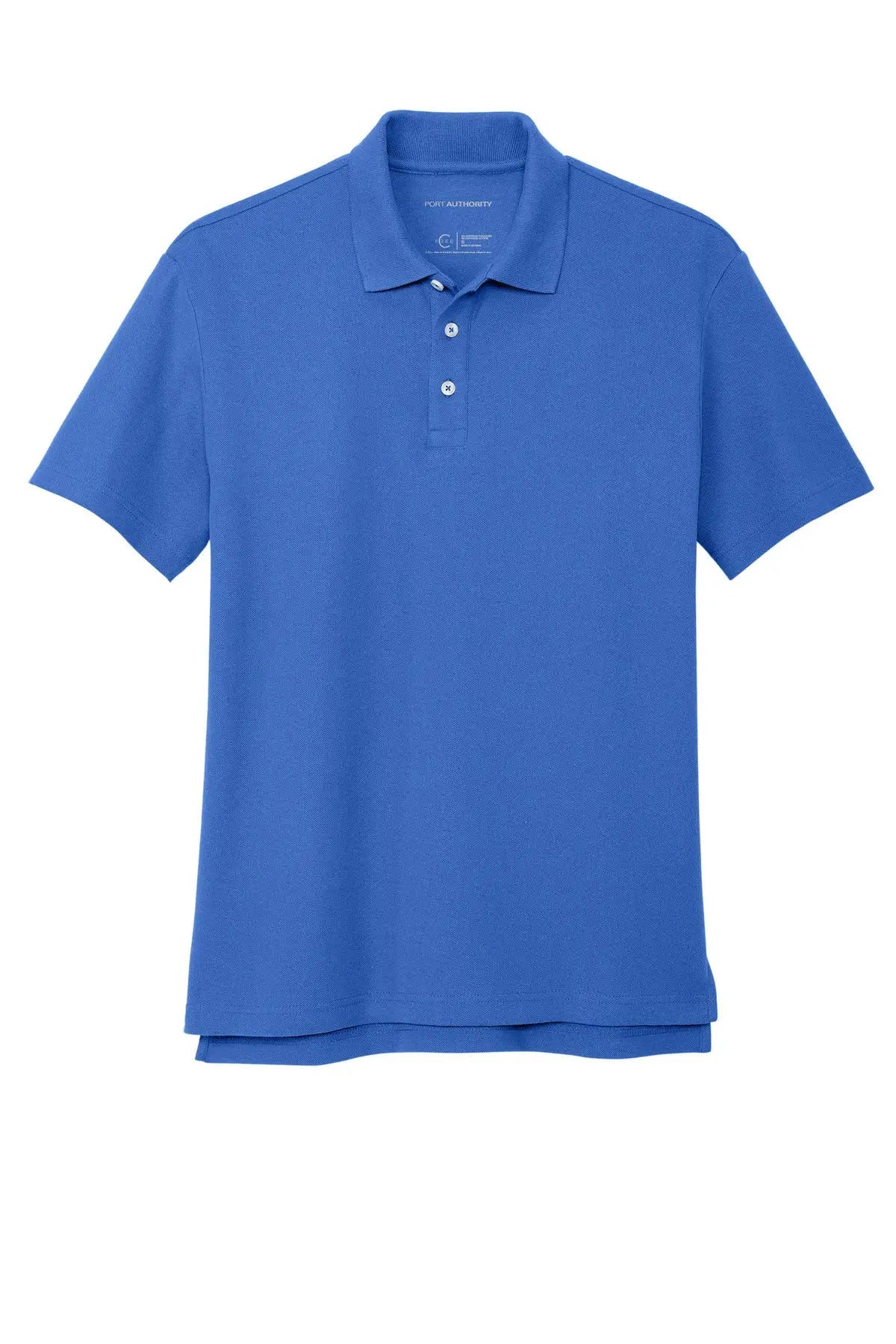 Port Authority K867 C-free Cotton Blend Pique Polo - True Blue