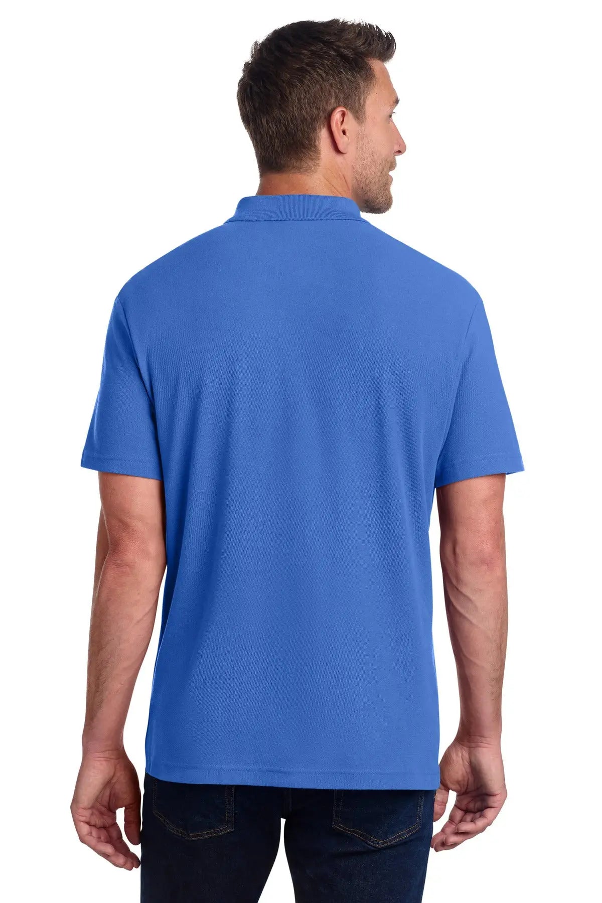 Port Authority K867 C-free Cotton Blend Pique Polo - True Blue