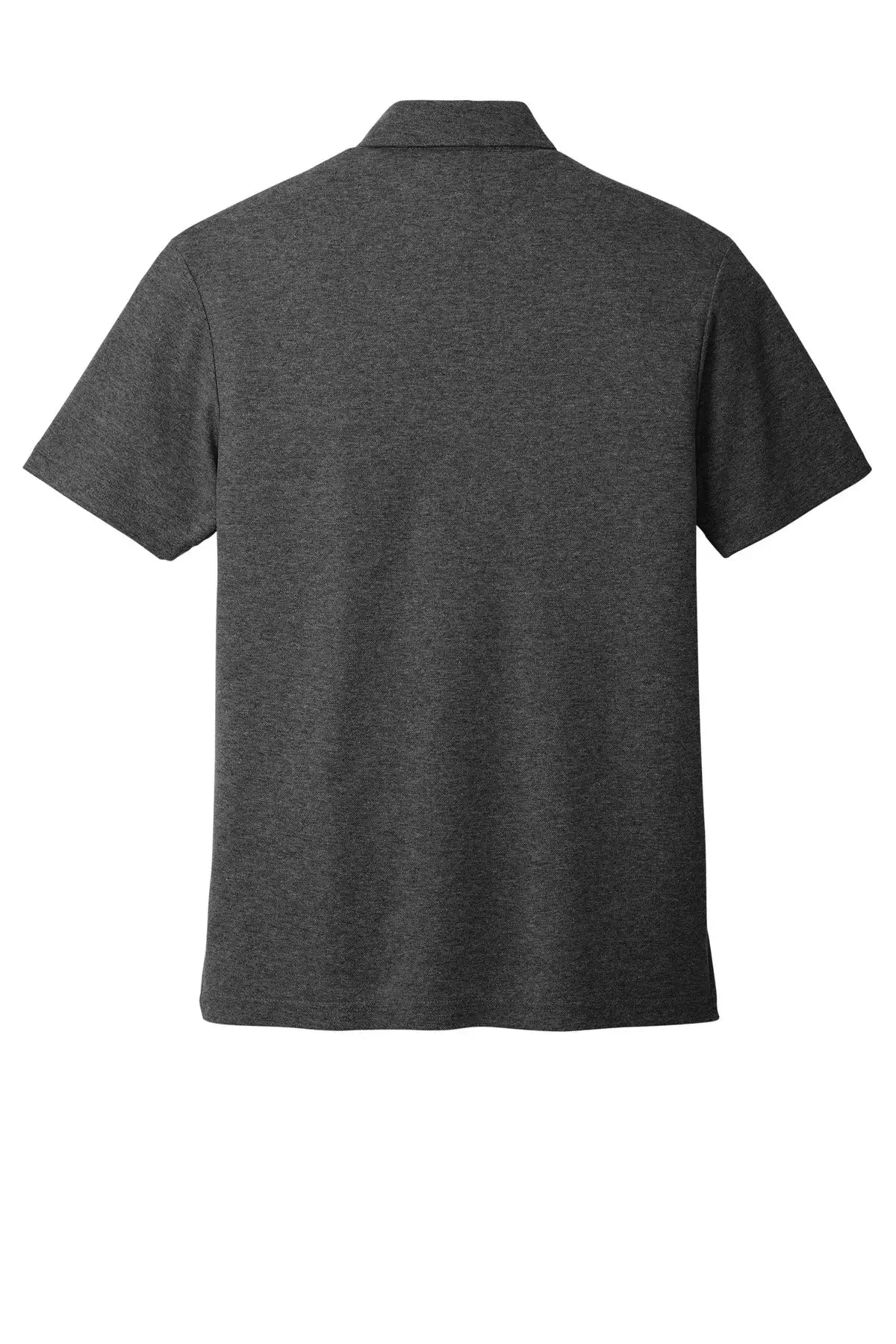 Port Authority K868 C-free Cotton Blend Pique Pocket Polo - Charcoal Heather