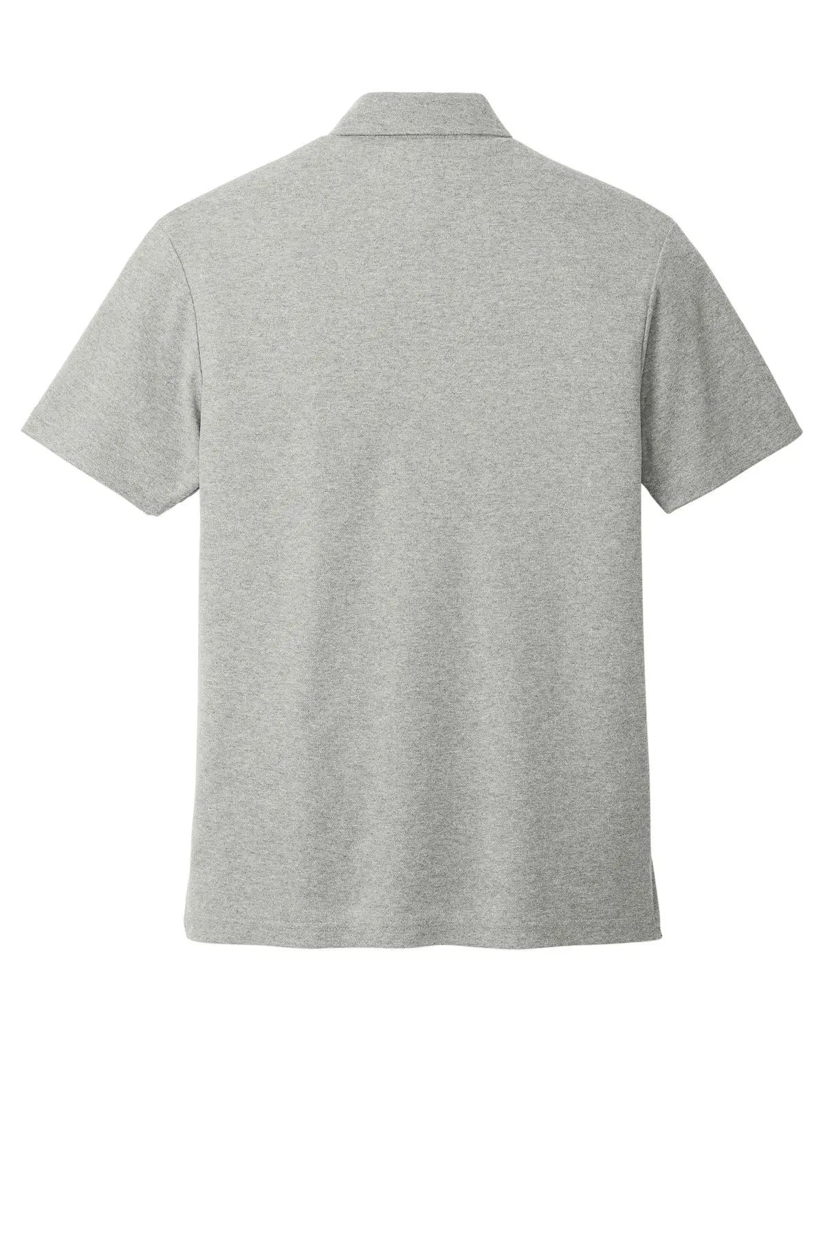 Port Authority K868 C-free Cotton Blend Pique Pocket Polo - Deep Smoke Heather - Adult Xs