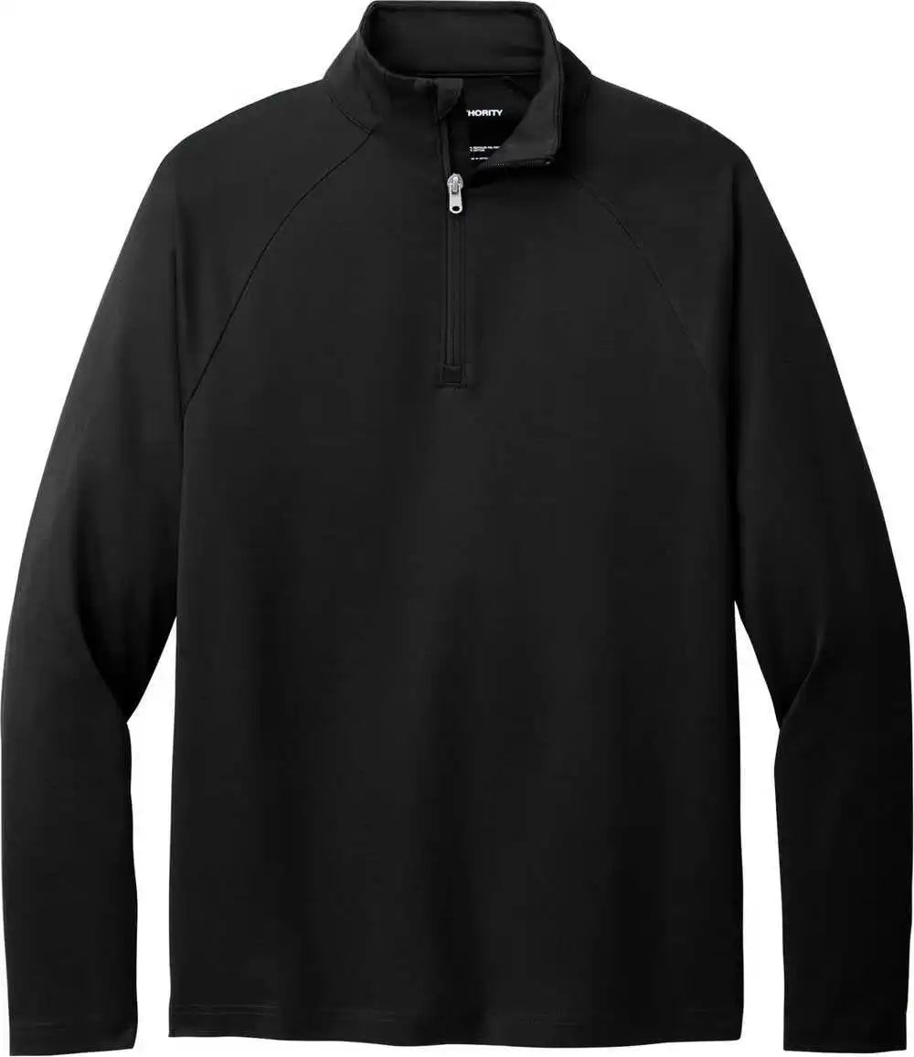 Port Authority K870 c Free Cypress 1/4 Zip Deep Black