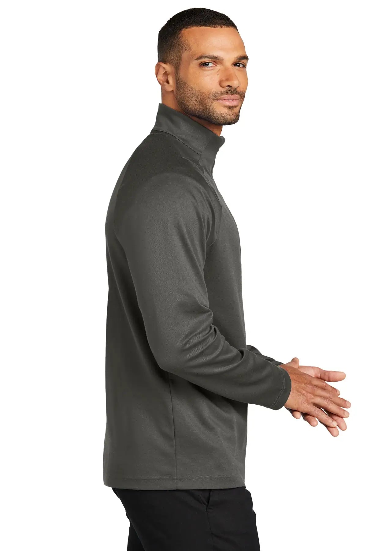 Port Authority K870 C-free Cypress 1/4-zip - Gray Steel