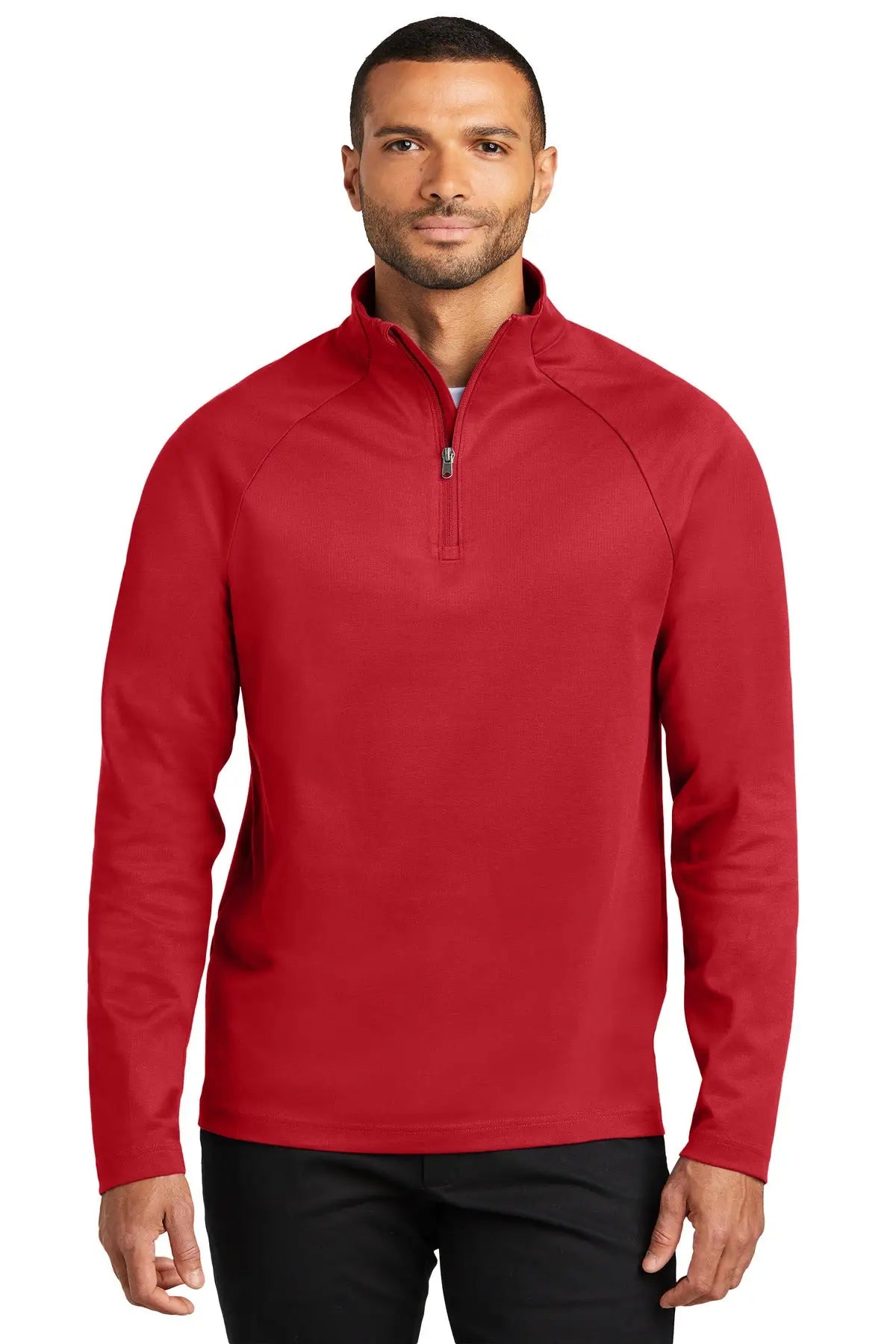 Port Authority K870 C-free Cypress 1/4-zip - Rich Red - Adult Xs