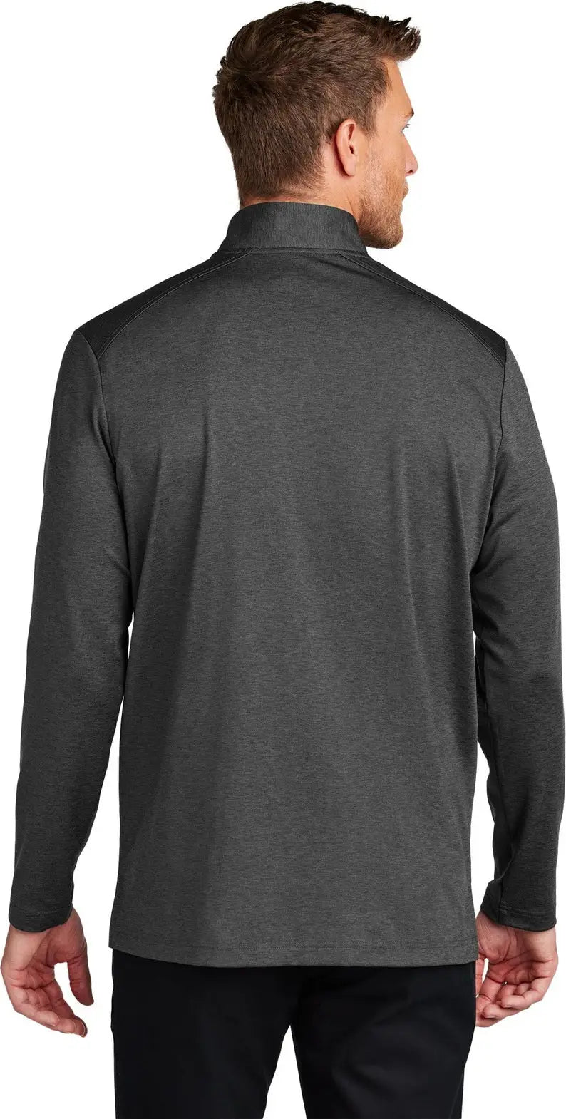 Port Authority K880 C-free Double Knit 1/4-zip - Gray Steel Heather
