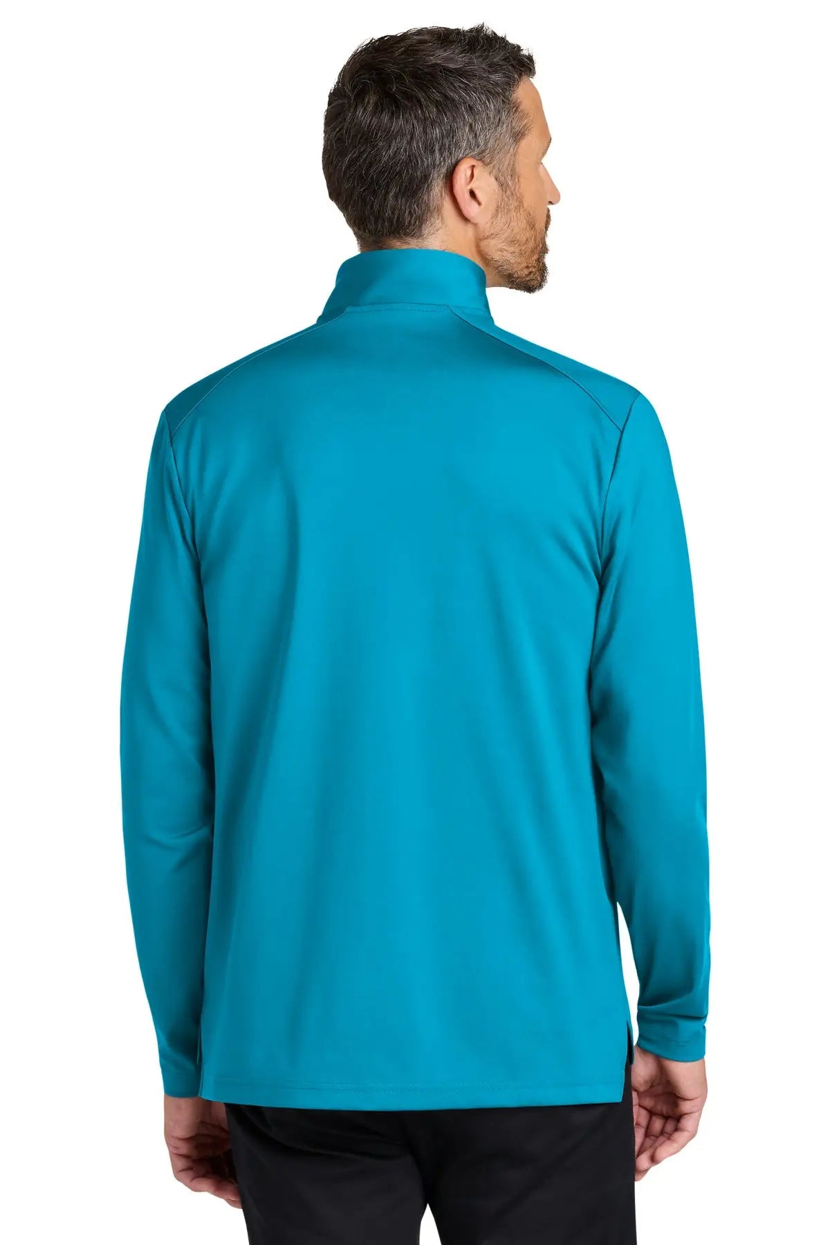 Port Authority K880 C-free Double Knit 1/4-zip - Parcel Blue