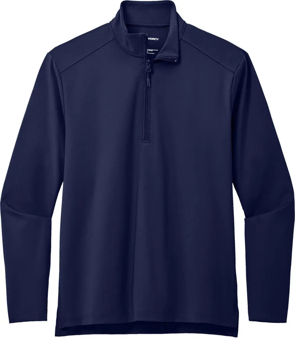 Port Authority K880 C-free Double Knit 1/4-zip - True Navy