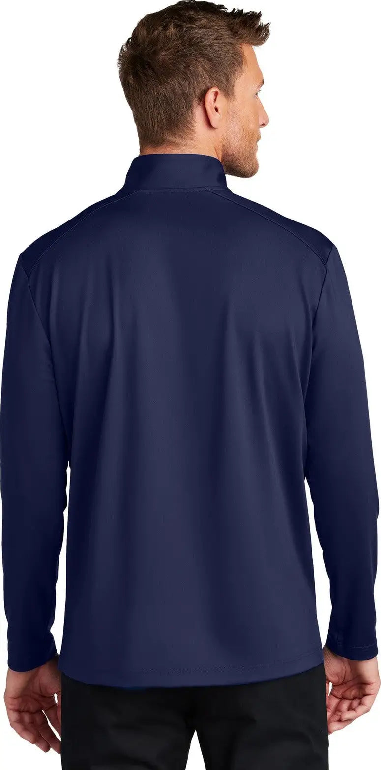 Port Authority K880 C-free Double Knit 1/4-zip - True Navy
