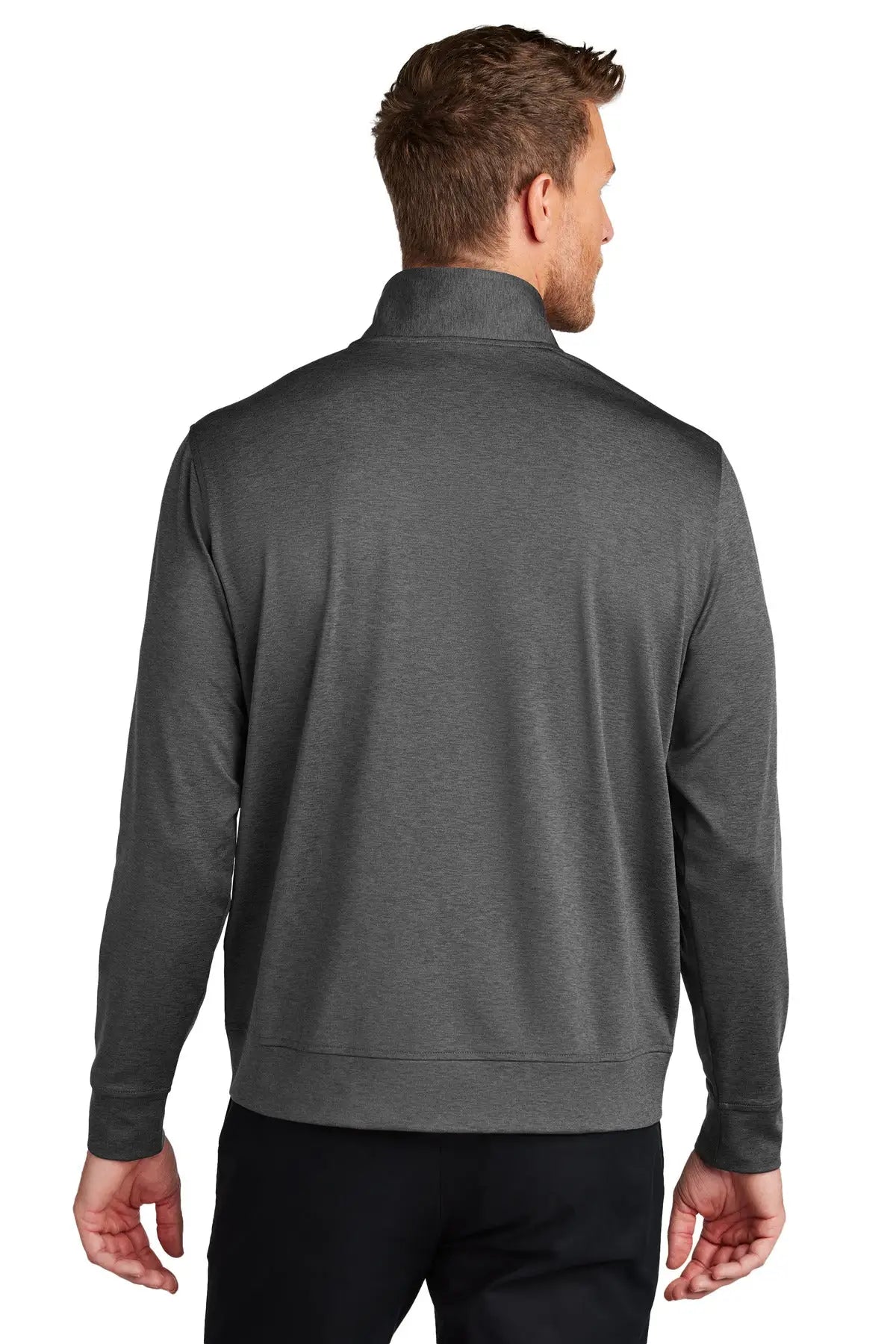Port Authority K881 C-free Double Knit Full-zip - Gray Steel Heather