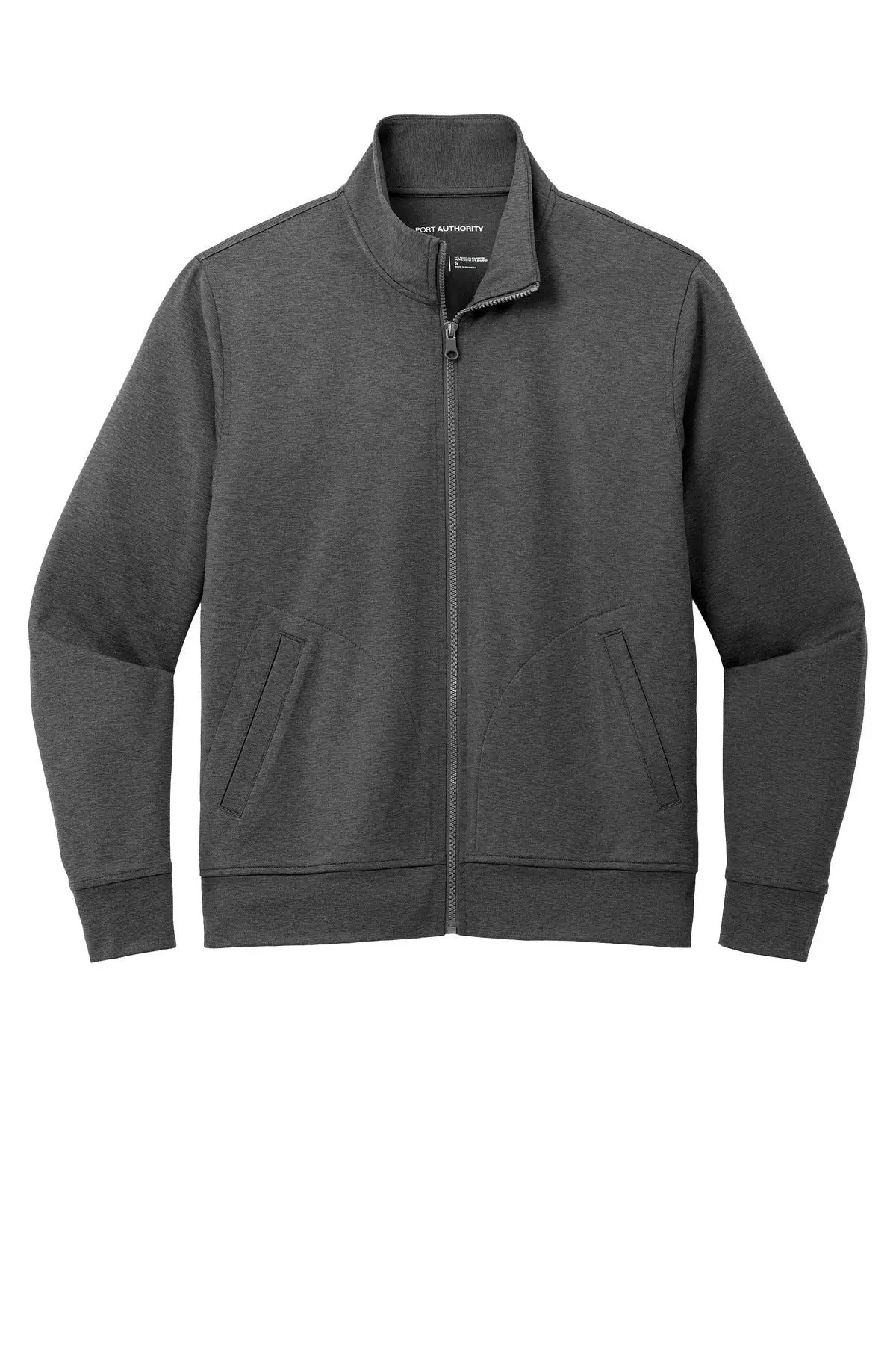 Port Authority K881 C-free Double Knit Full-zip - Gray Steel Heather