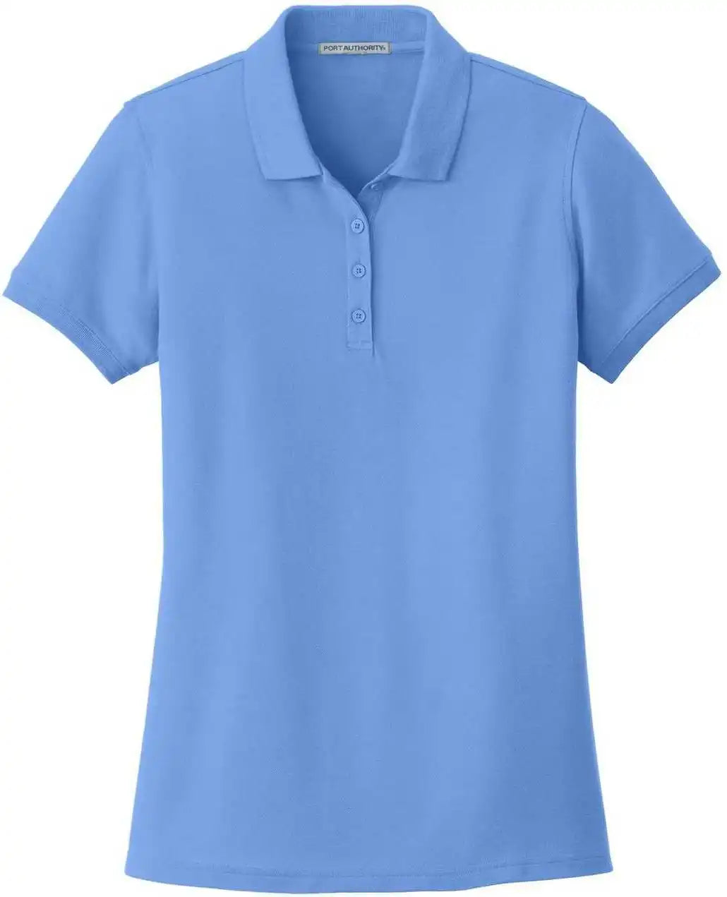Port Authority L100 Ladies Core Classic Pique Polo Carolina Blue