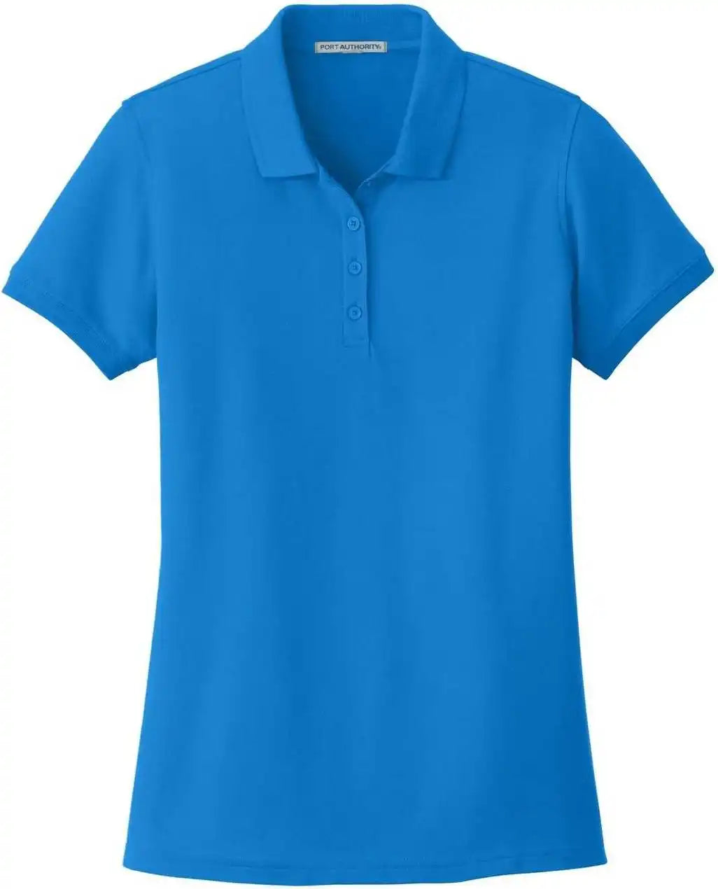 Port Authority L100 Ladies Core Classic Pique Polo Coastal Blue