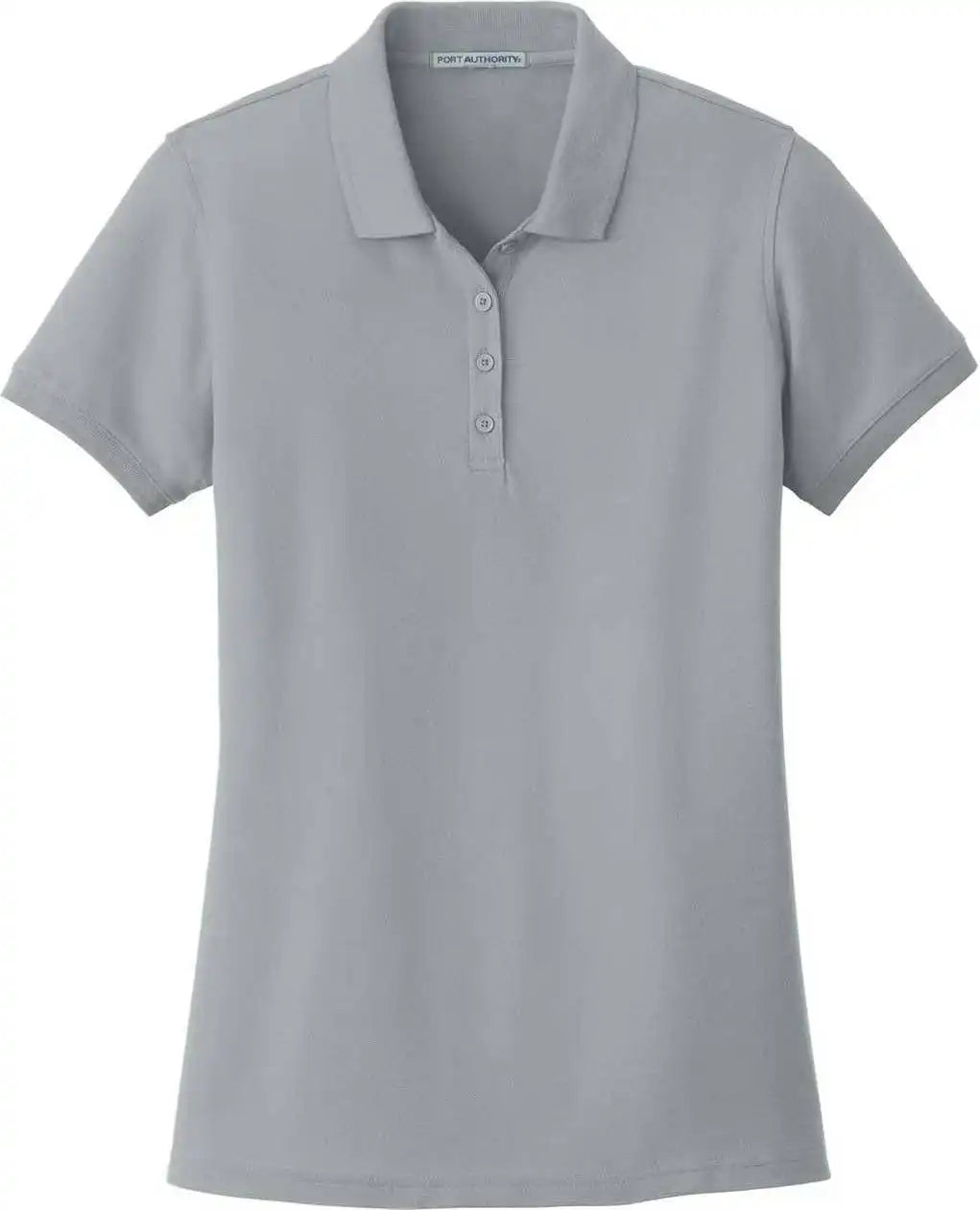 Port Authority L100 Ladies Core Classic Pique Polo Gusty Gray