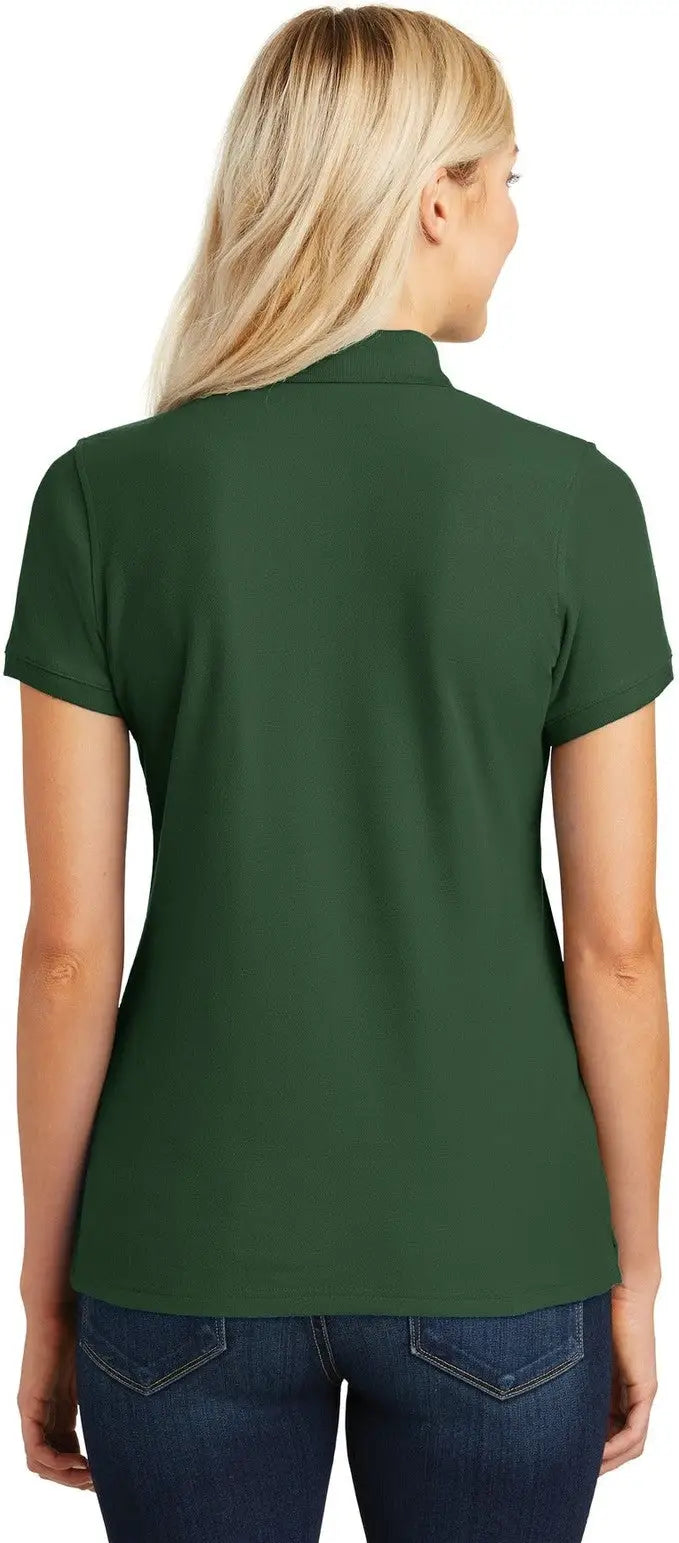 Port Authority L100 Women’s Core Classic Pique Polo - Deep Forest Green