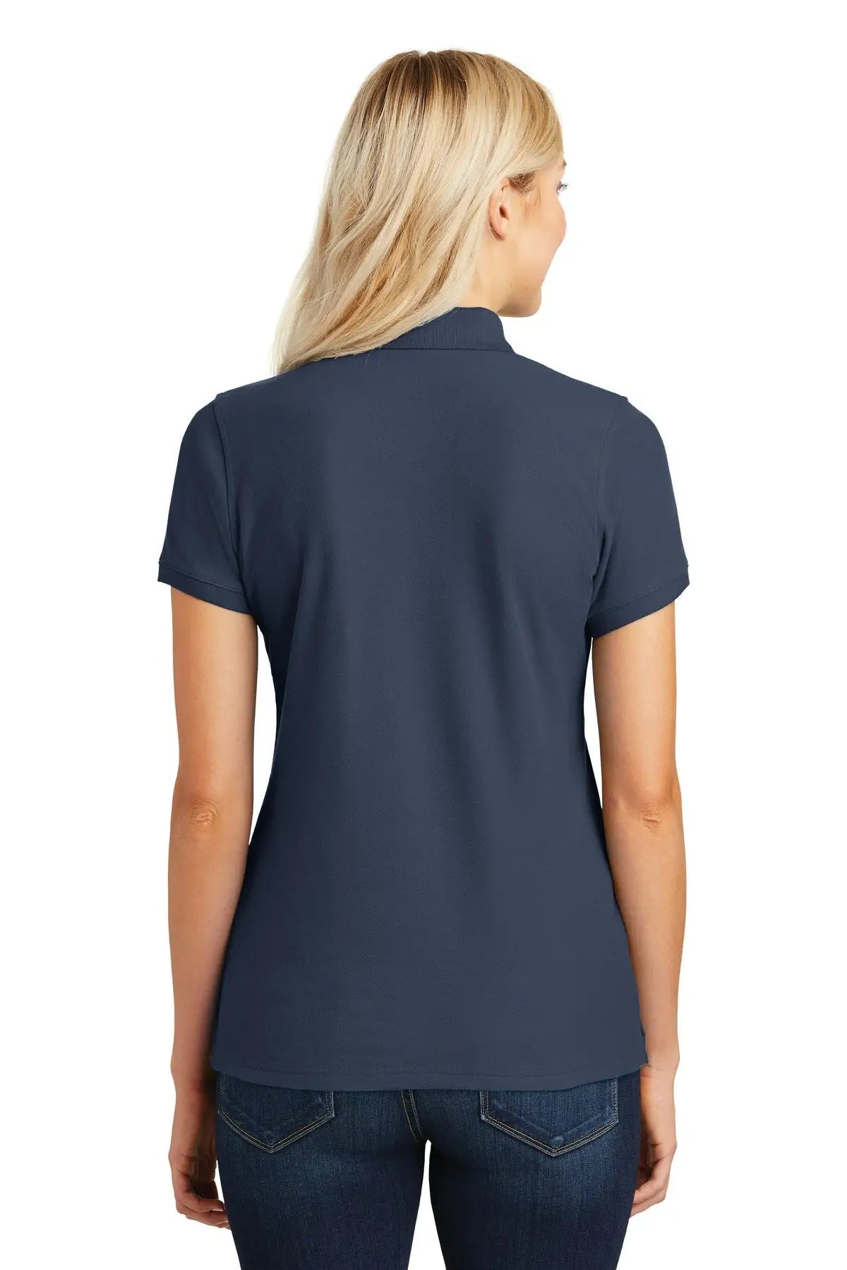 Port Authority L100 Women’s Core Classic Pique Polo - River Blue Navy