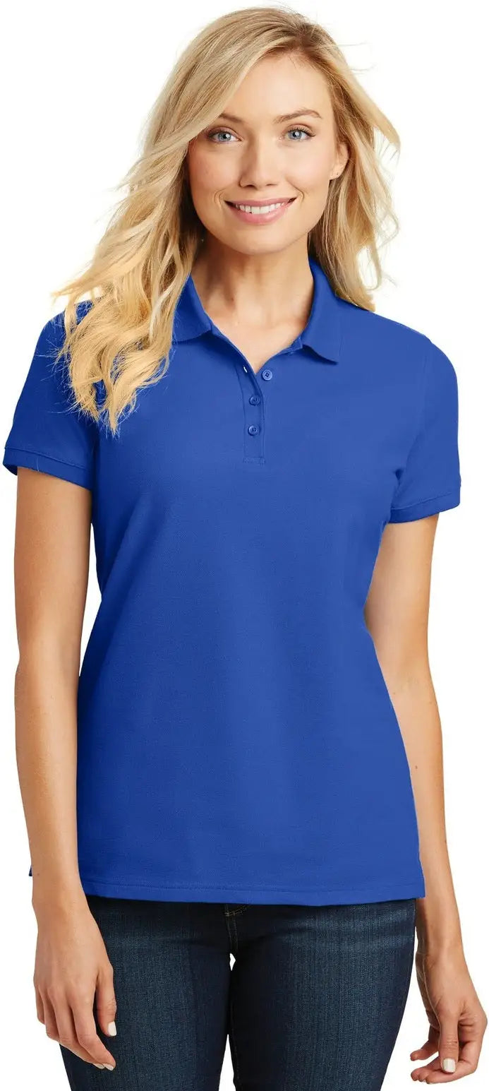 Port Authority L100 Women’s Core Classic Pique Polo - True Royal - Ladies Xs
