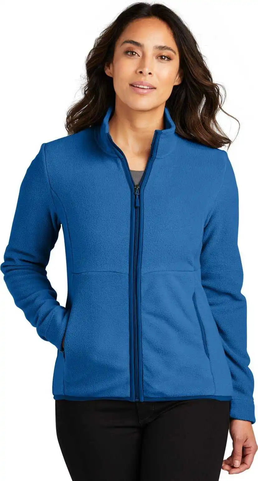 Port Authority L110 Ladies Connection Fleece Jacket - True Blue