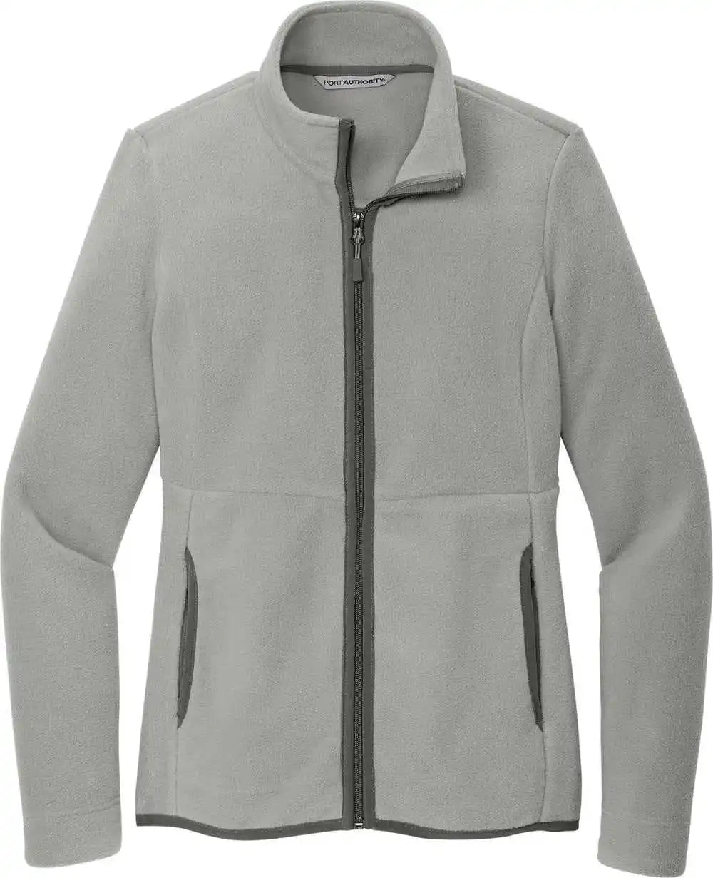 Port Authority L110 Women’s Connection Fleece Jacket - Gusty Grey