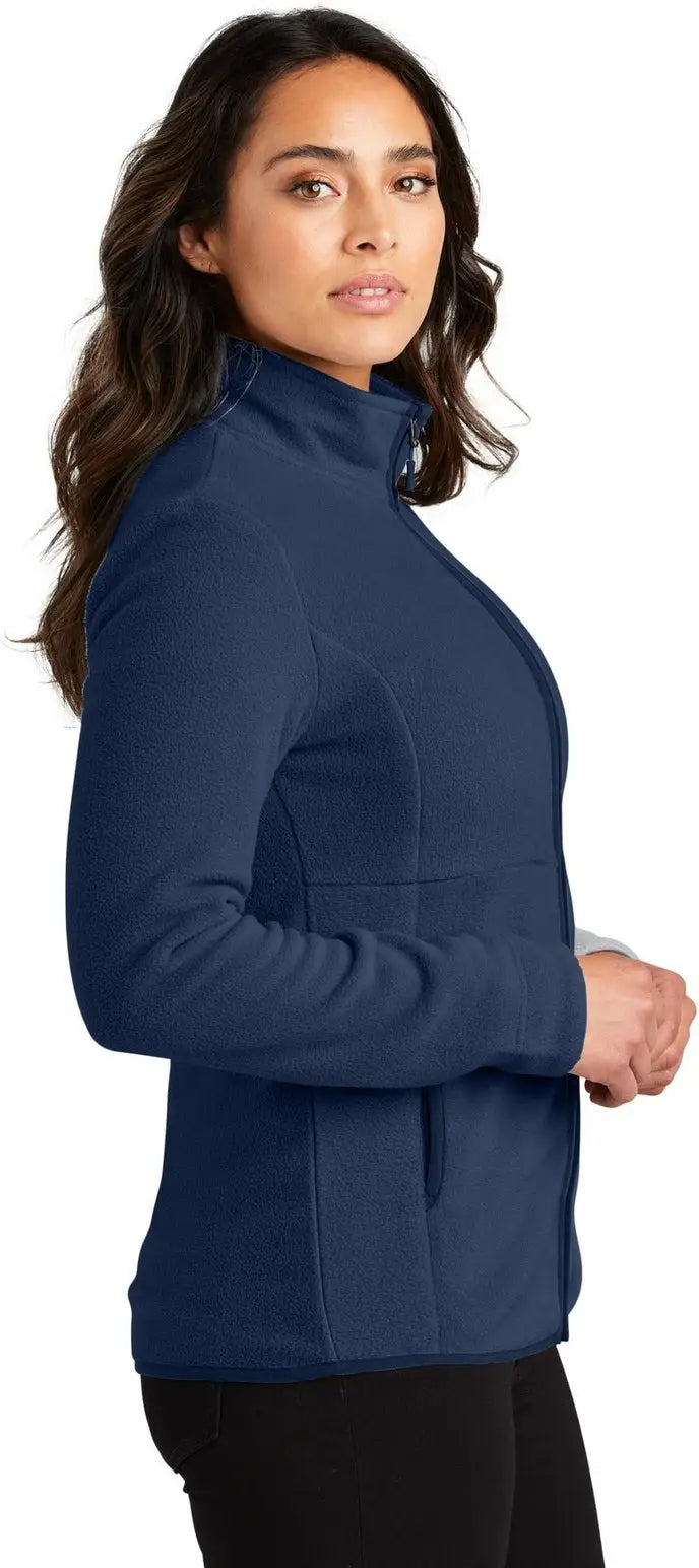 Port Authority L110 Women’s Connection Fleece Jacket - River Blue Navy