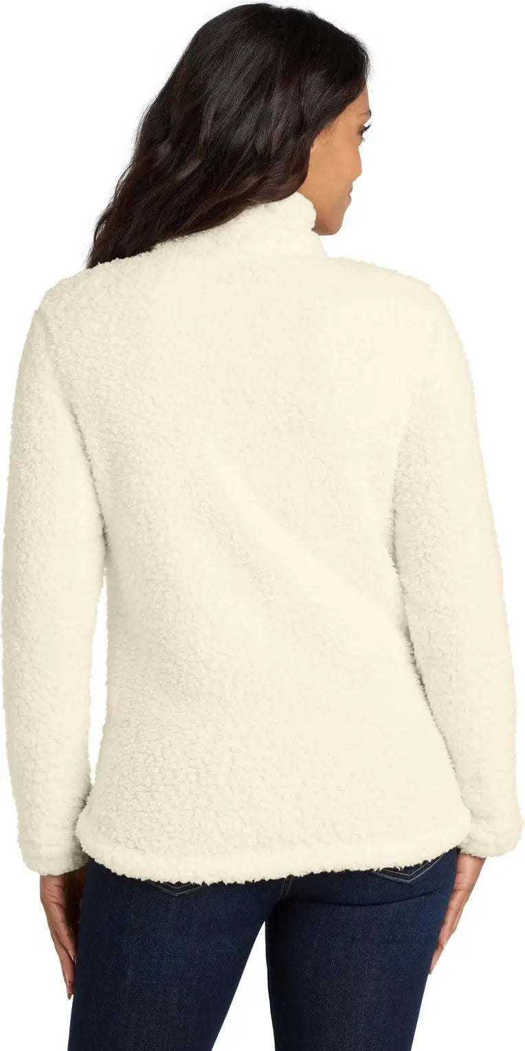 Port Authority L130 Women’s Cozy 1/4-zip Fleece - Marshmallow