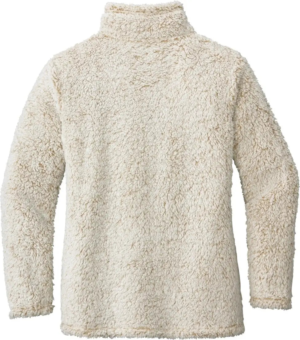Port Authority L130 Women’s Cozy 1/4-zip Fleece - Oatmeal Heather