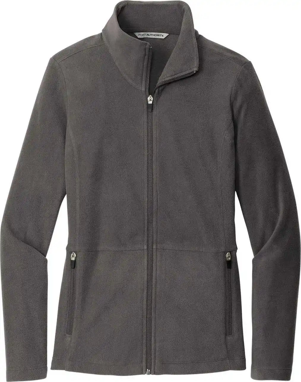 Port Authority L151 Ladies Accord Microfleece Jacket - Pewter