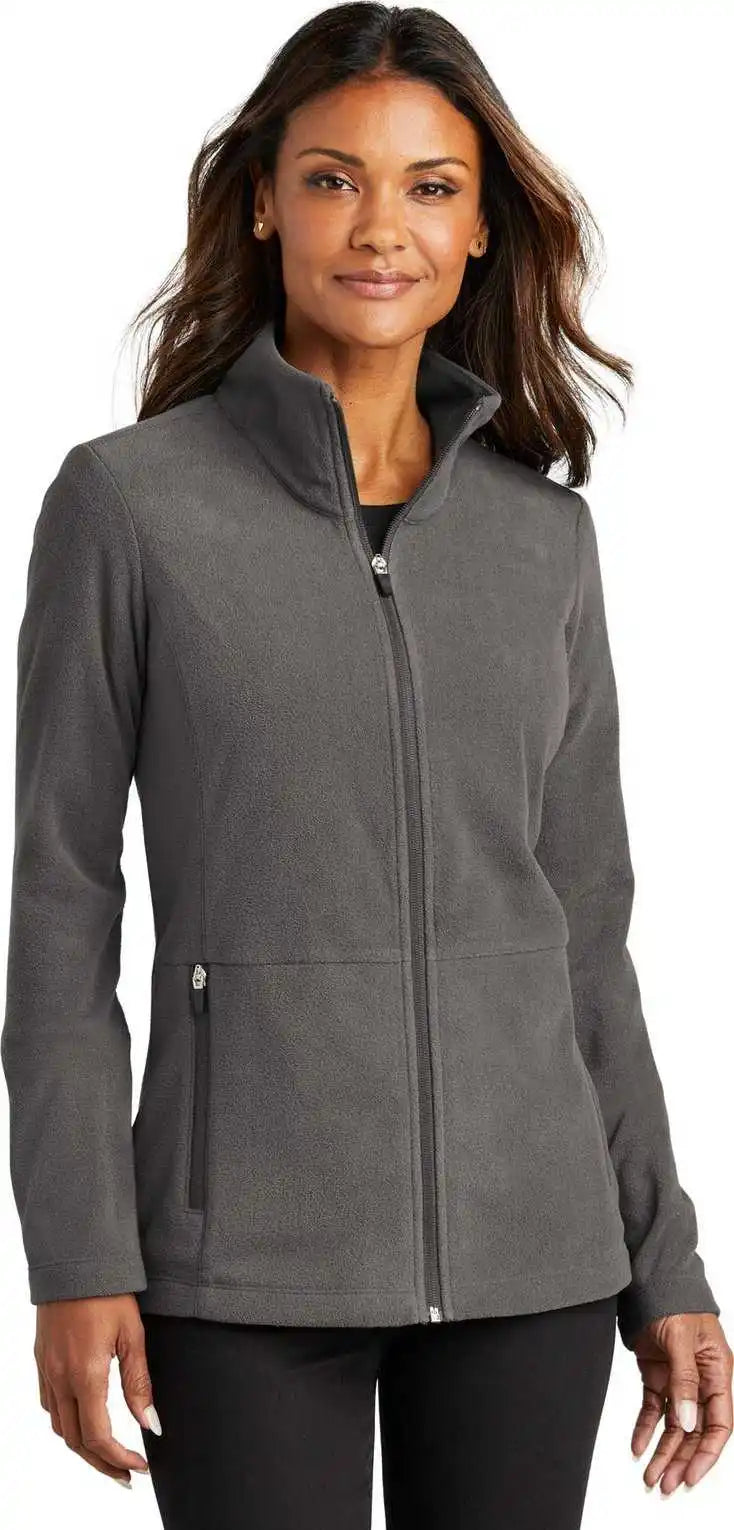 Port Authority L151 Ladies Accord Microfleece Jacket - Pewter