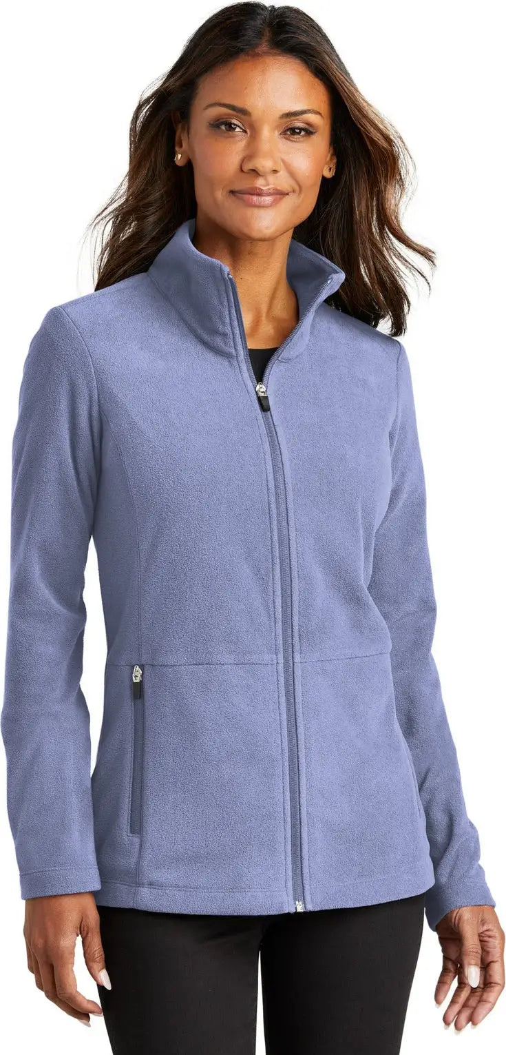 Port Authority L151 Women’s Accord Microfleece Jacket - Ceil Blue - Ladies Xs