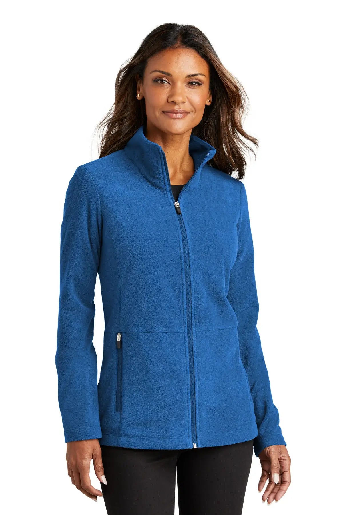 Port Authority L151 Women’s Accord Microfleece Jacket - Royal - Ladies Xs