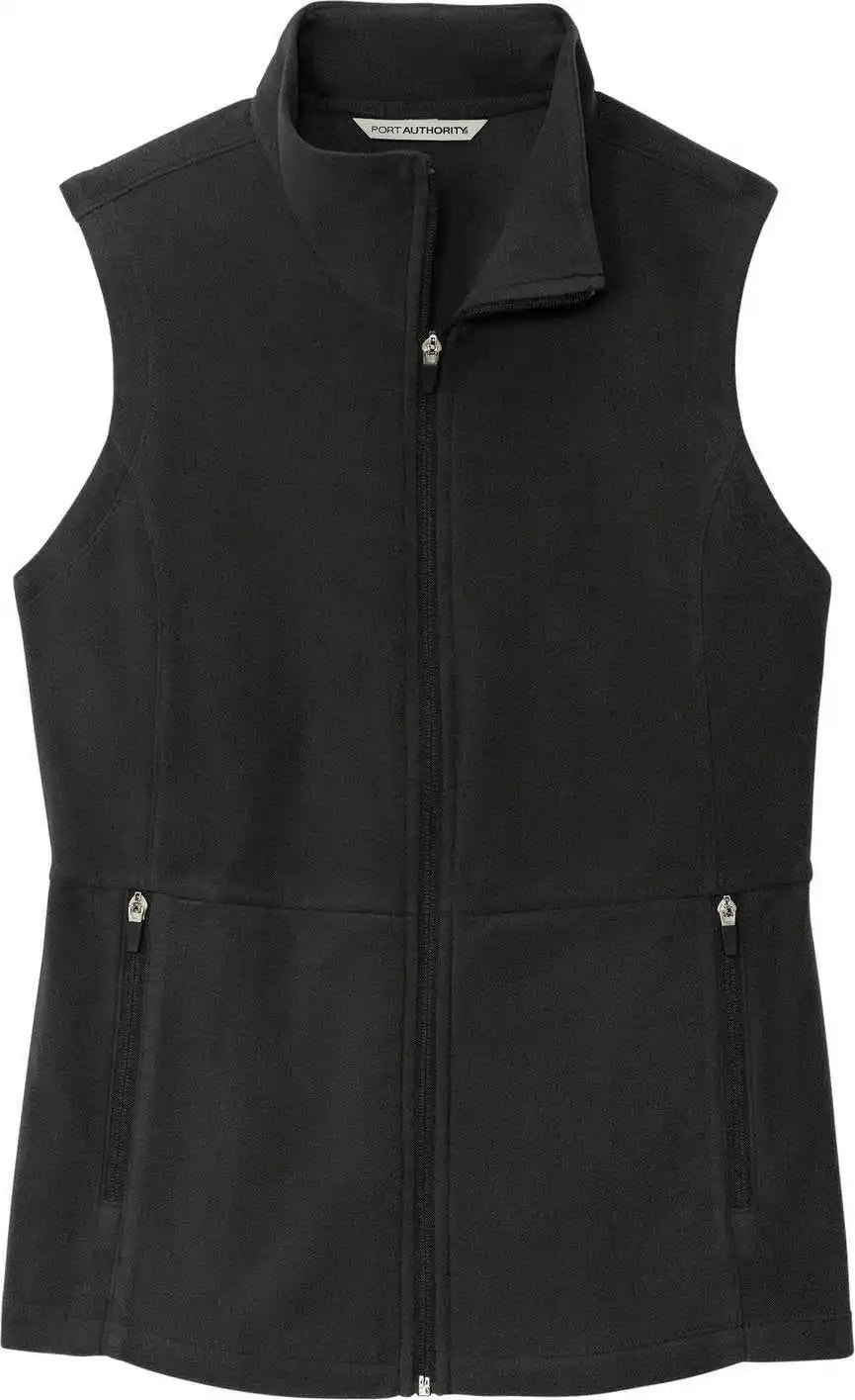 Port Authority L152 Ladies Accord Microfleece Vest Black