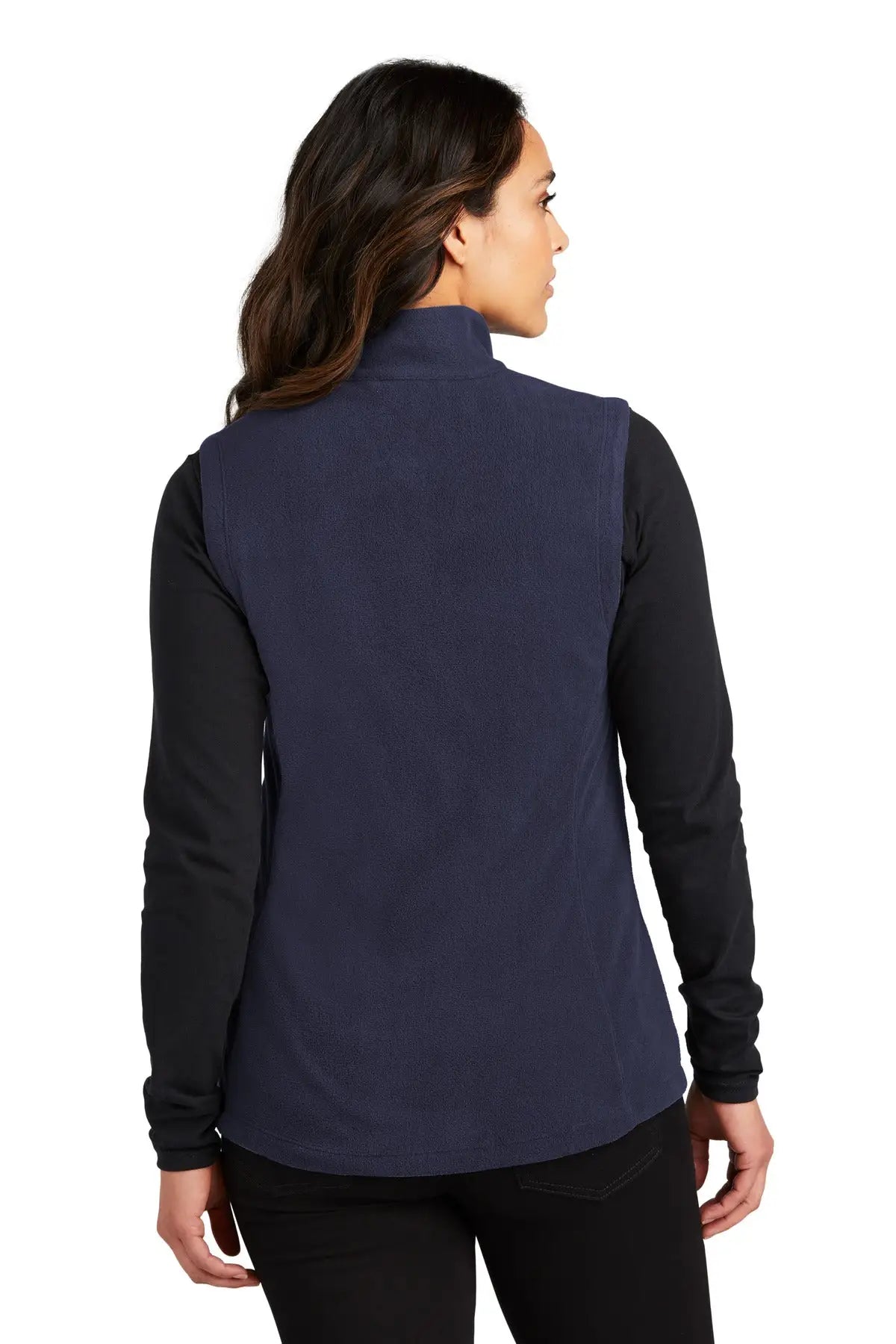 Port Authority L152 Women’s Accord Microfleece Vest - Navy