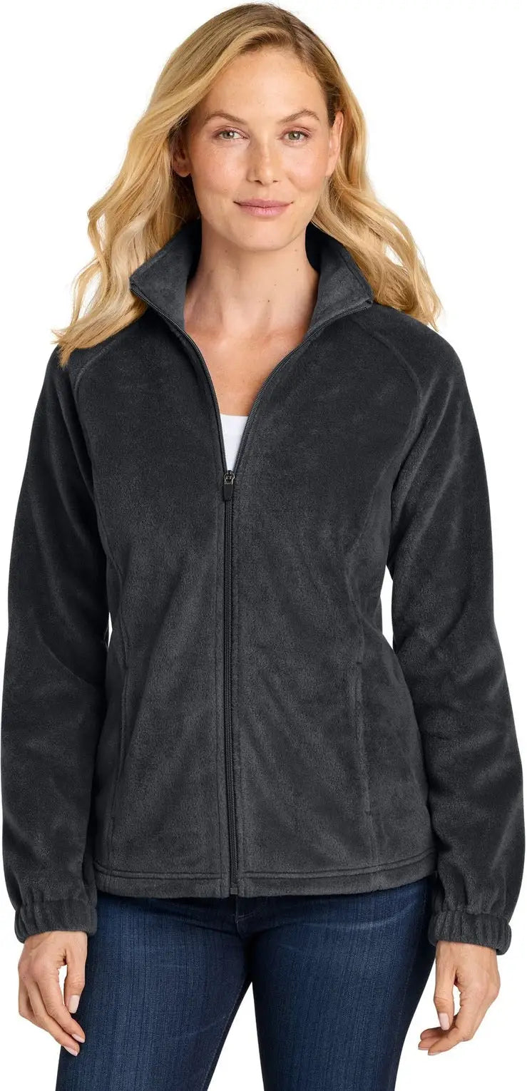 Port Authority L190 Women’s Plush Fleece Full-zip Jacket - Black