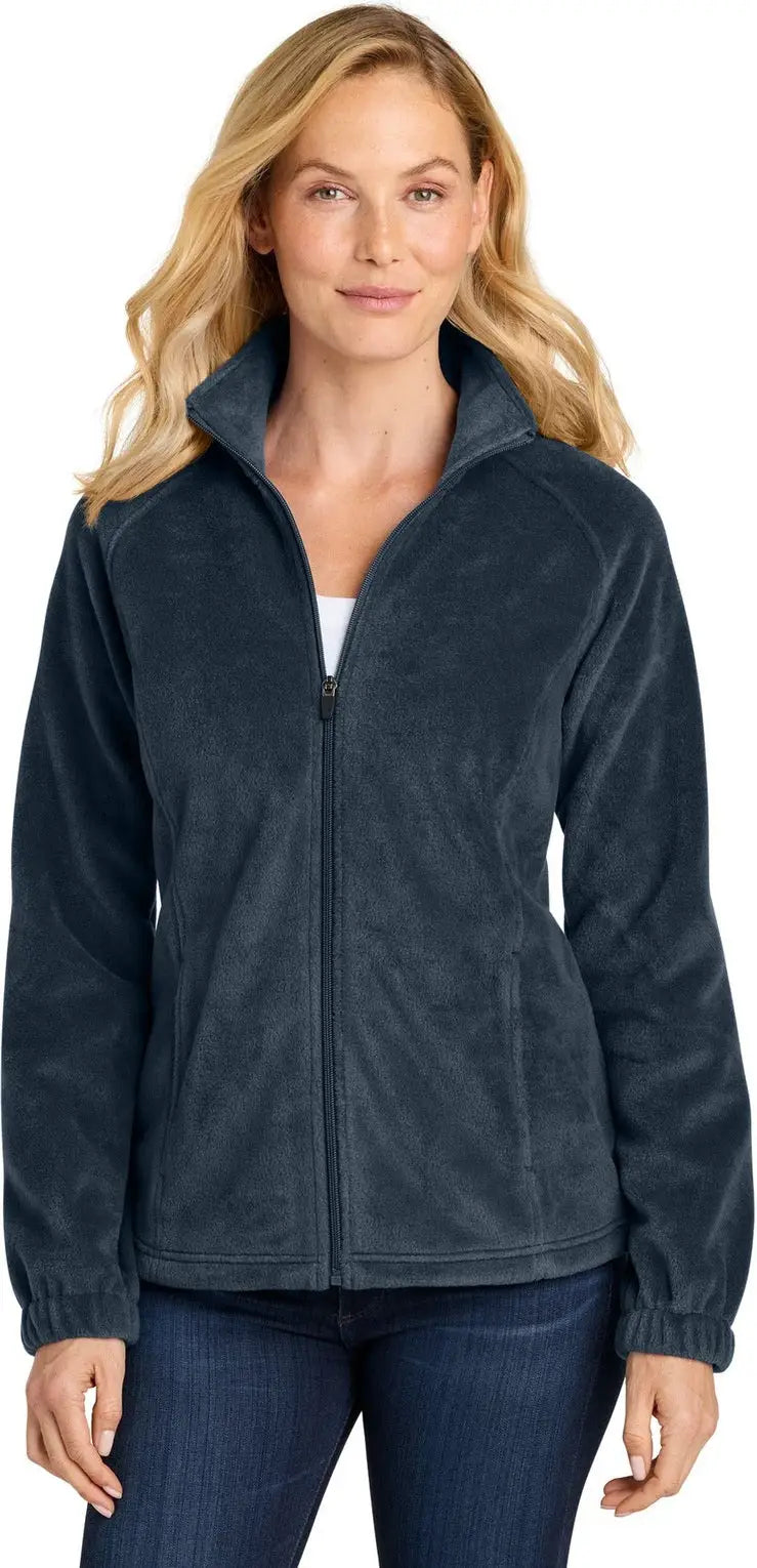 Port Authority L190 Women’s Plush Fleece Full-zip Jacket - Night Navy