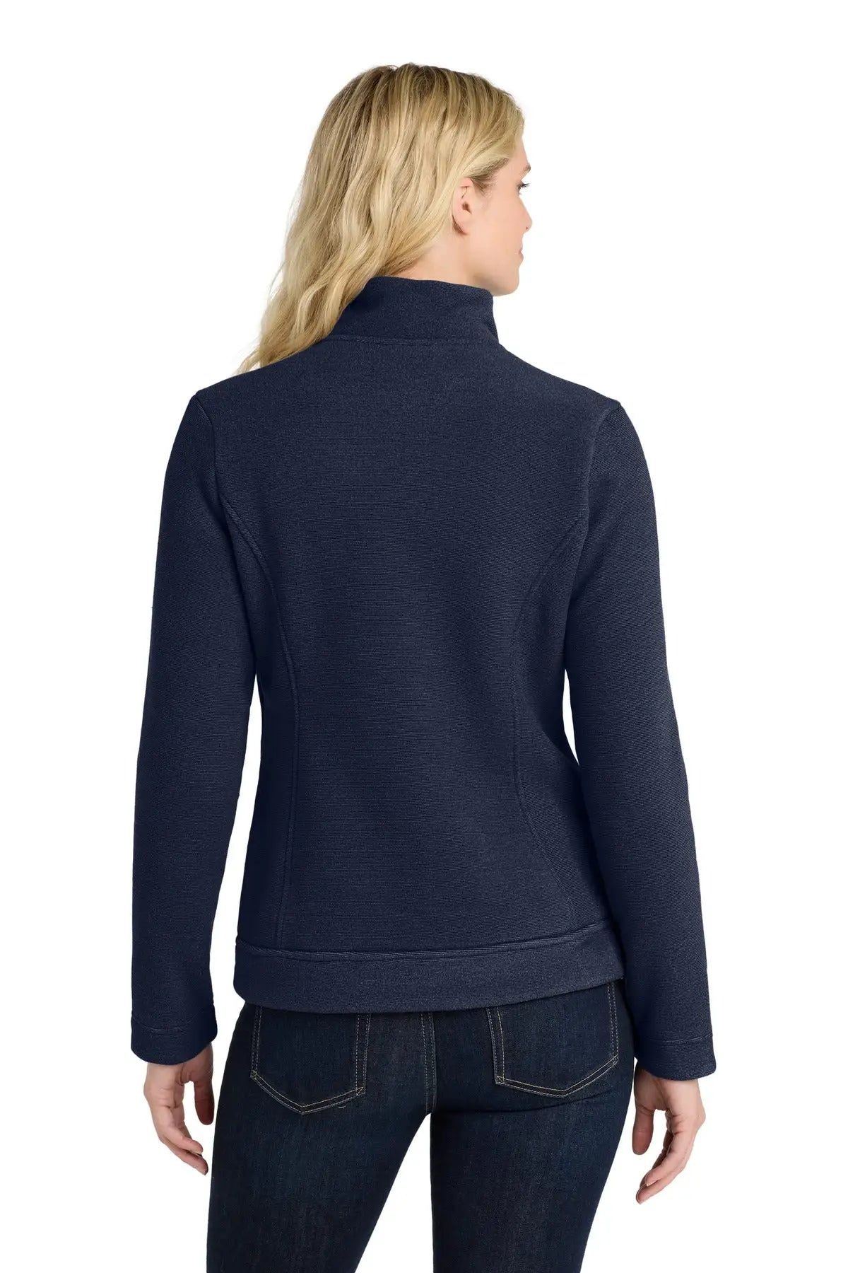 Port Authority L211 Women’s Ultra Warm Brushed Fleece Jacket - Insignia Blue River Navy