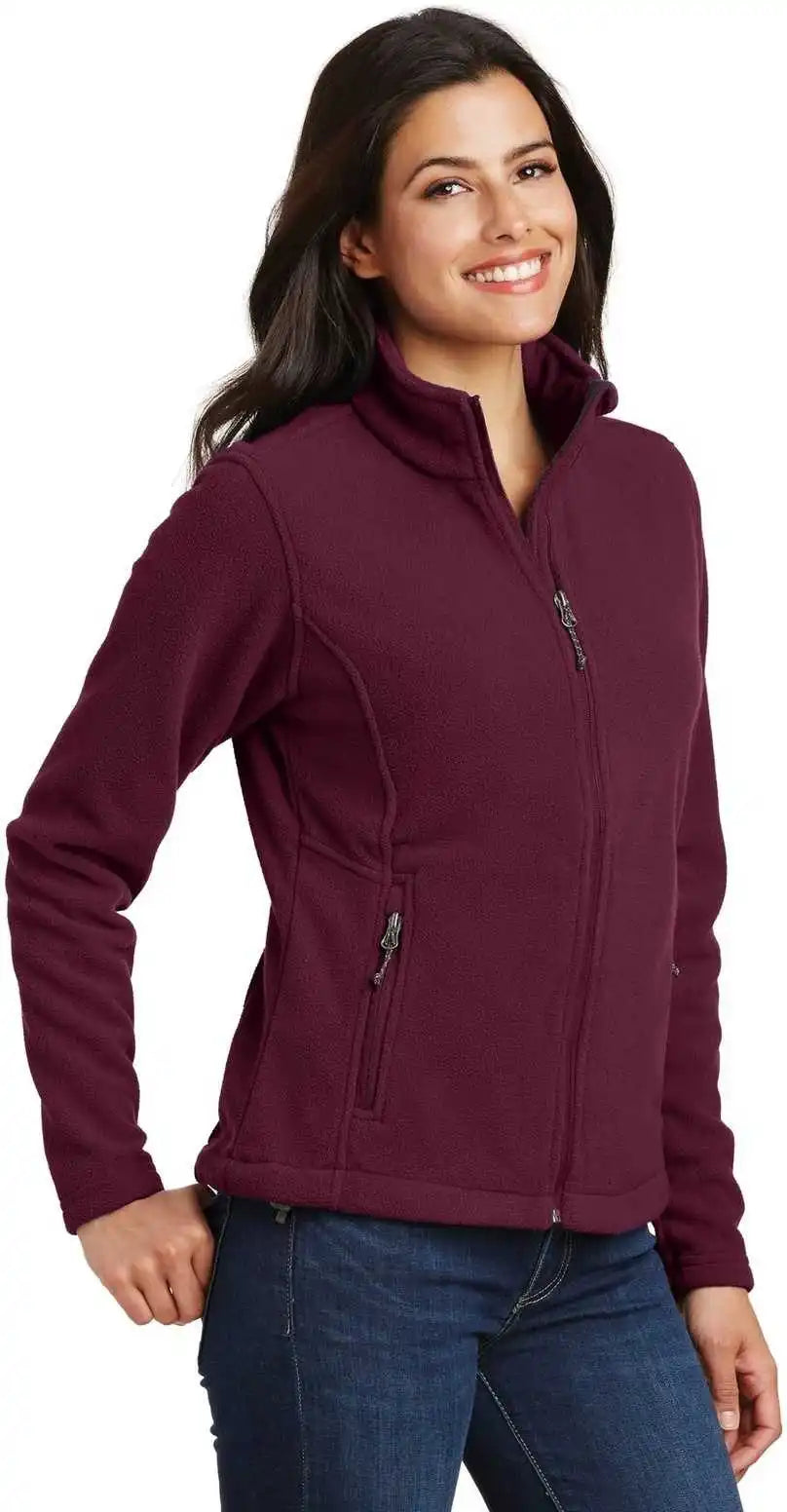 Port Authority L217 Ladies Value Fleece Jacket Maroon