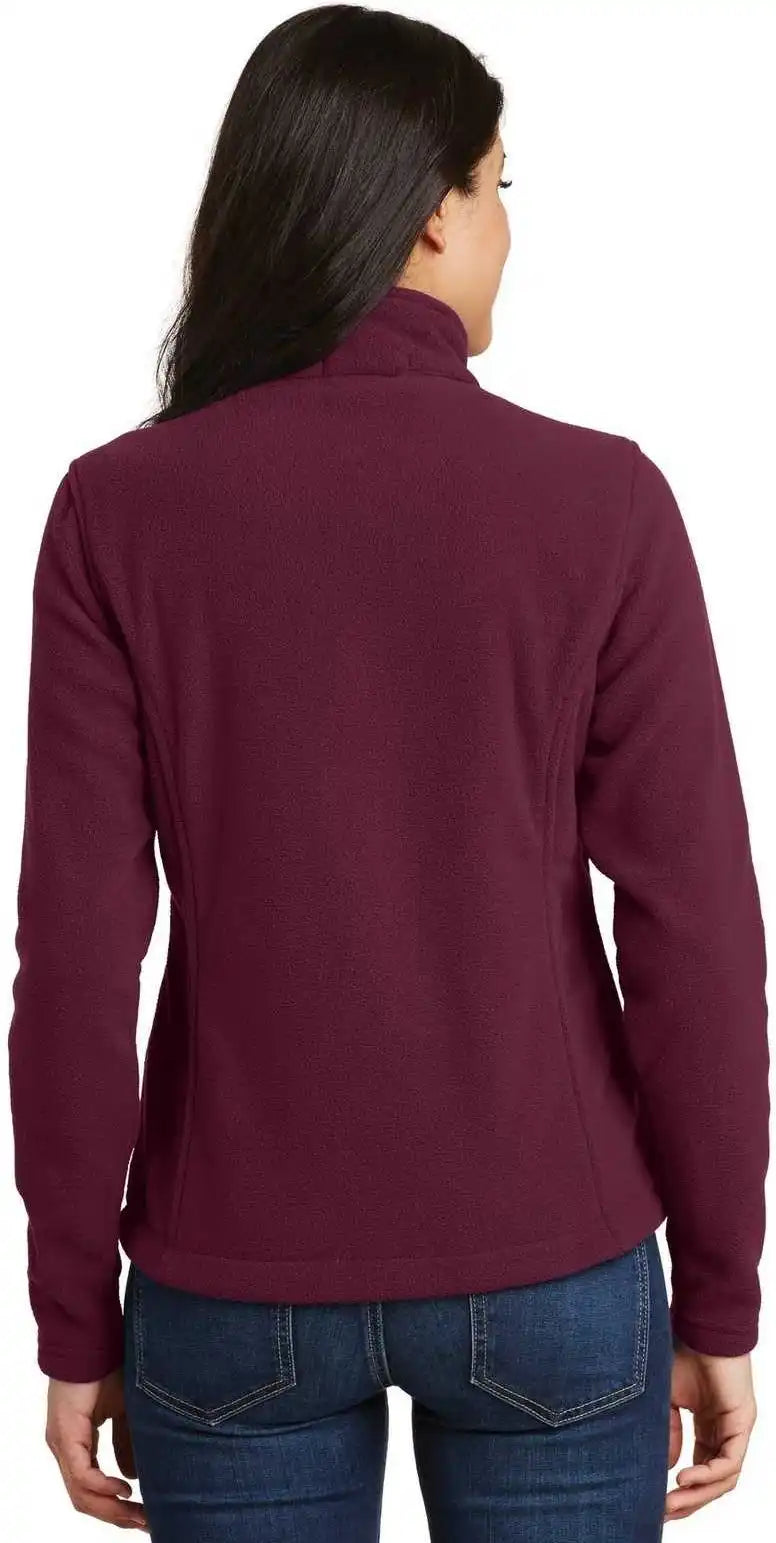 Port Authority L217 Ladies Value Fleece Jacket Maroon