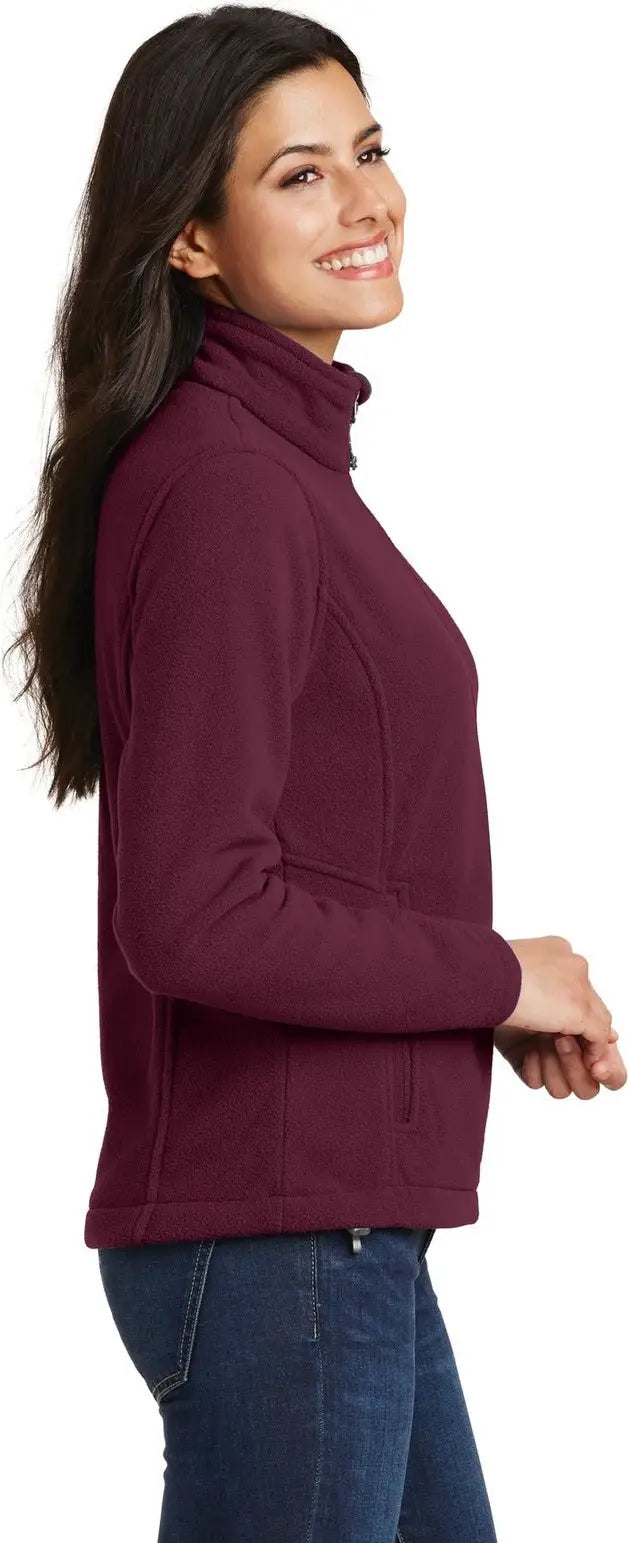 Port Authority L217 Women’s Value Fleece Jacket - Maroon