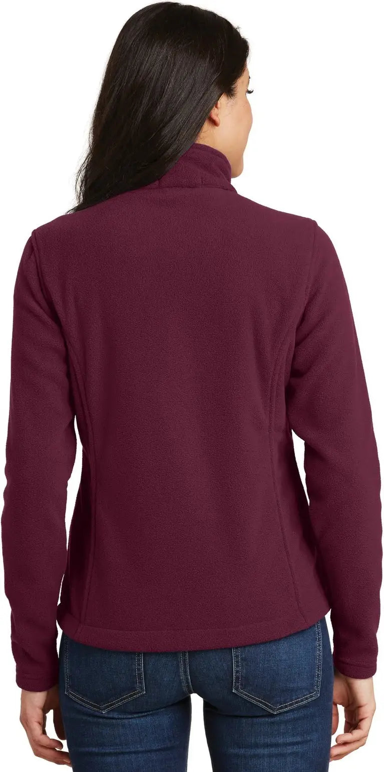 Port Authority L217 Women’s Value Fleece Jacket - Maroon