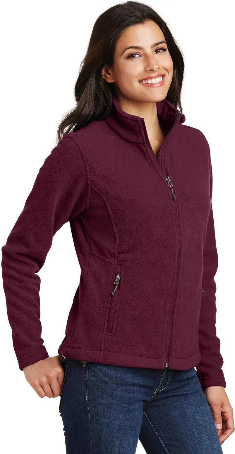 Port Authority L217 Women’s Value Fleece Jacket - Maroon