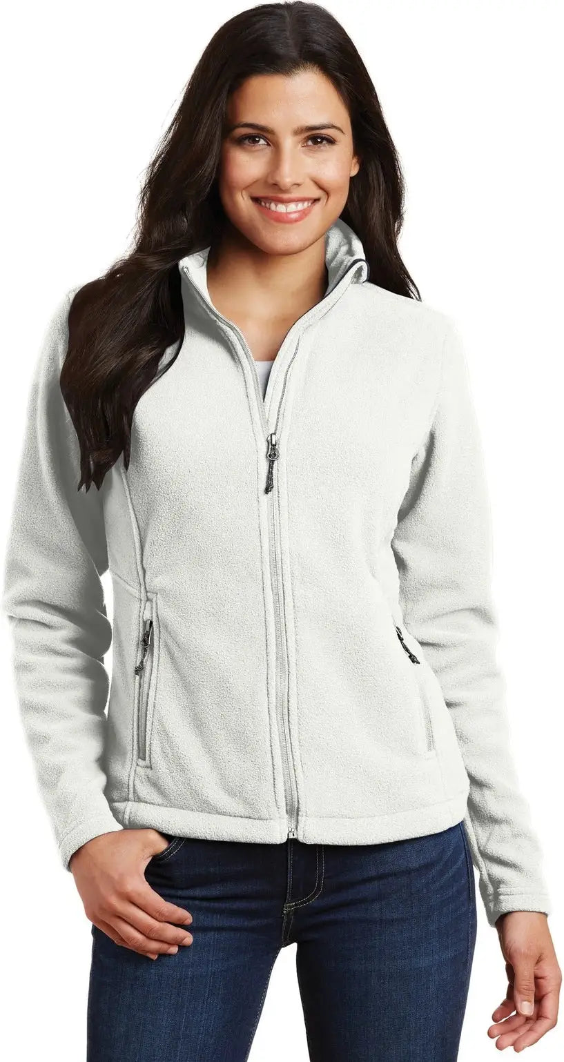 Port Authority L217 Women’s Value Fleece Jacket - Winter White - Ladies Xs